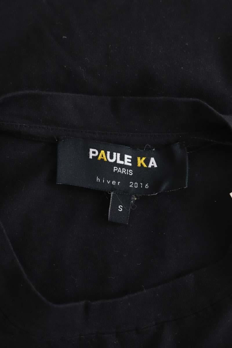 Cotton T-shirt PAULE KA - Seconde main Black
