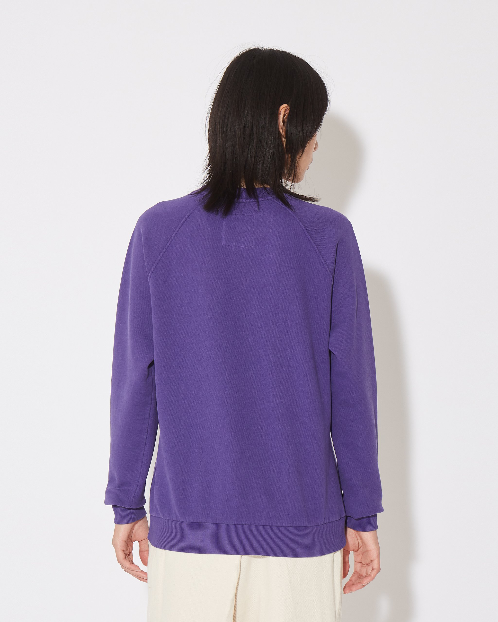 Crew neck Purple