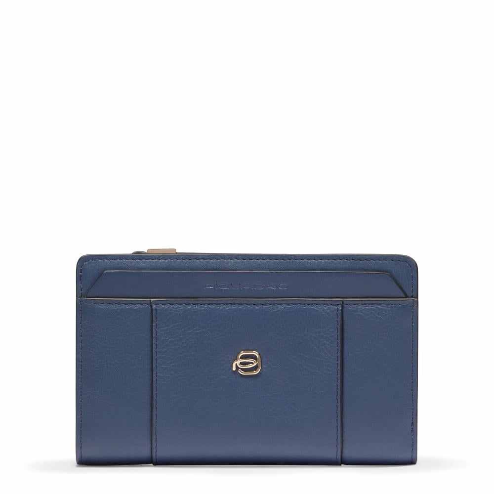 Petite taille, portefeuille pour femmes à deux volets PIQUADRO