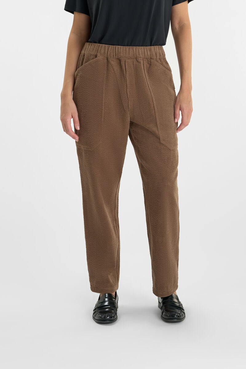 Straight pants LE TEMPS DES CERISES Brown