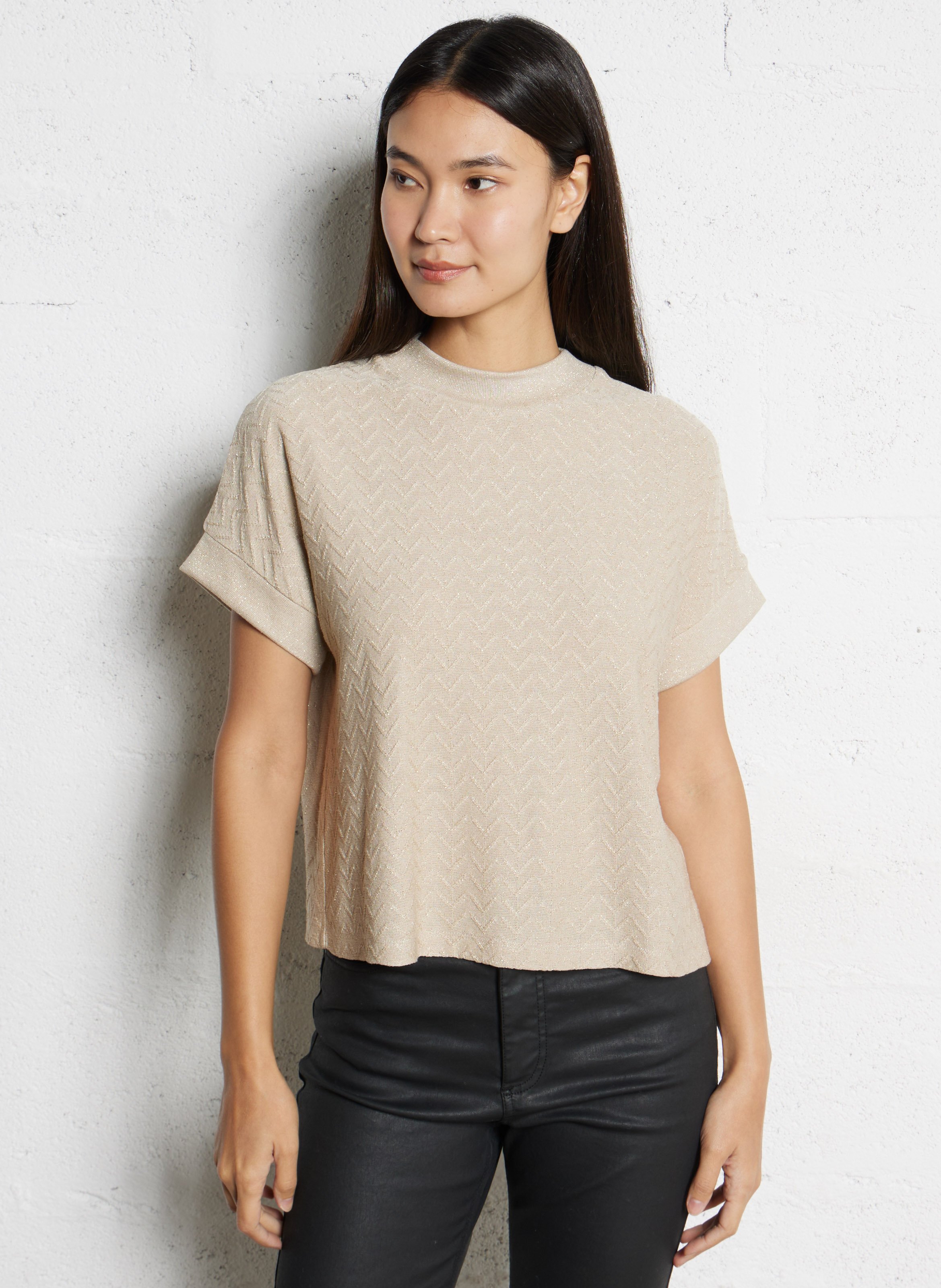 Knit crop top IKKS