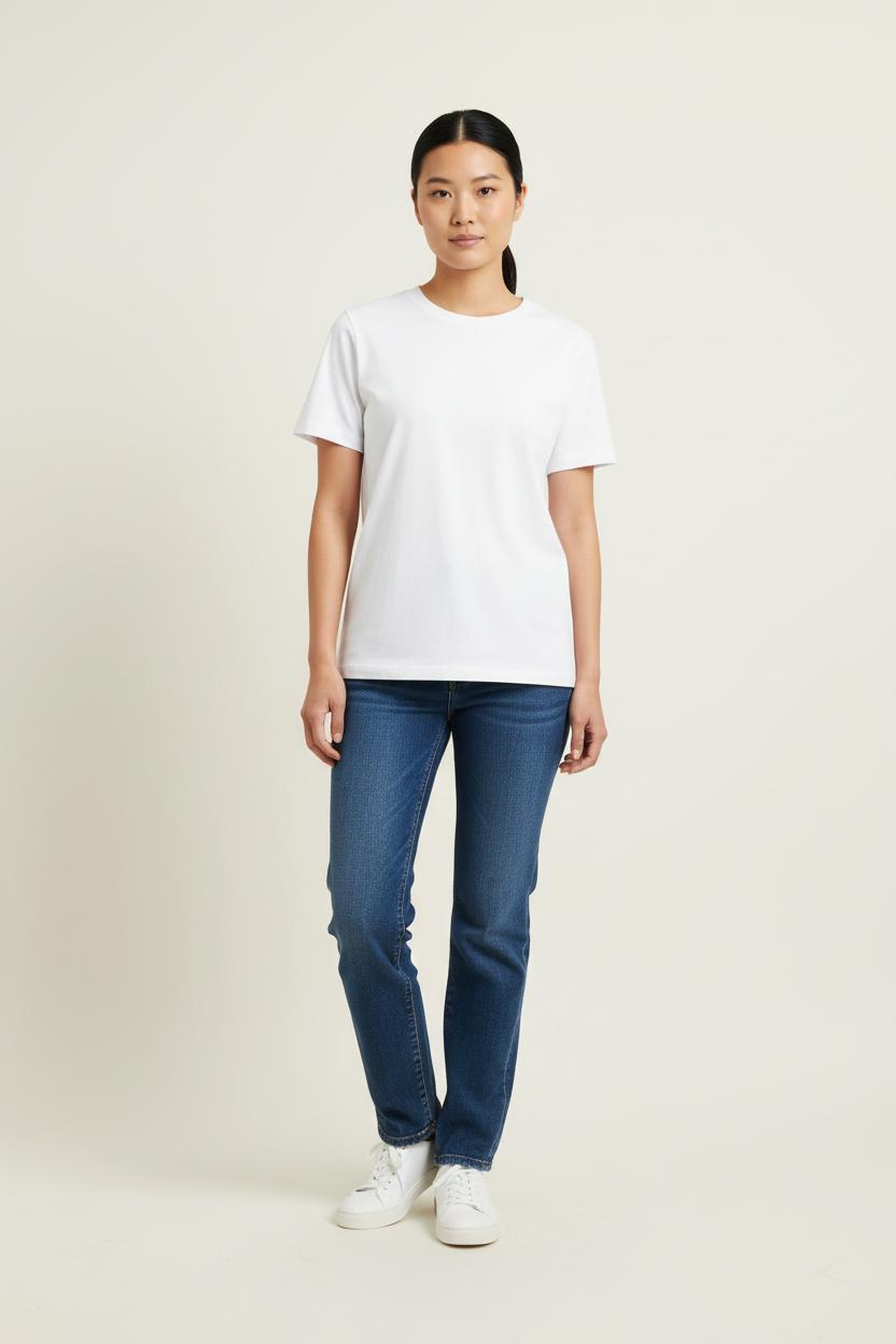 Tommy Badge T-shirt INES DE LA FRESSANGE - Seconde main White
