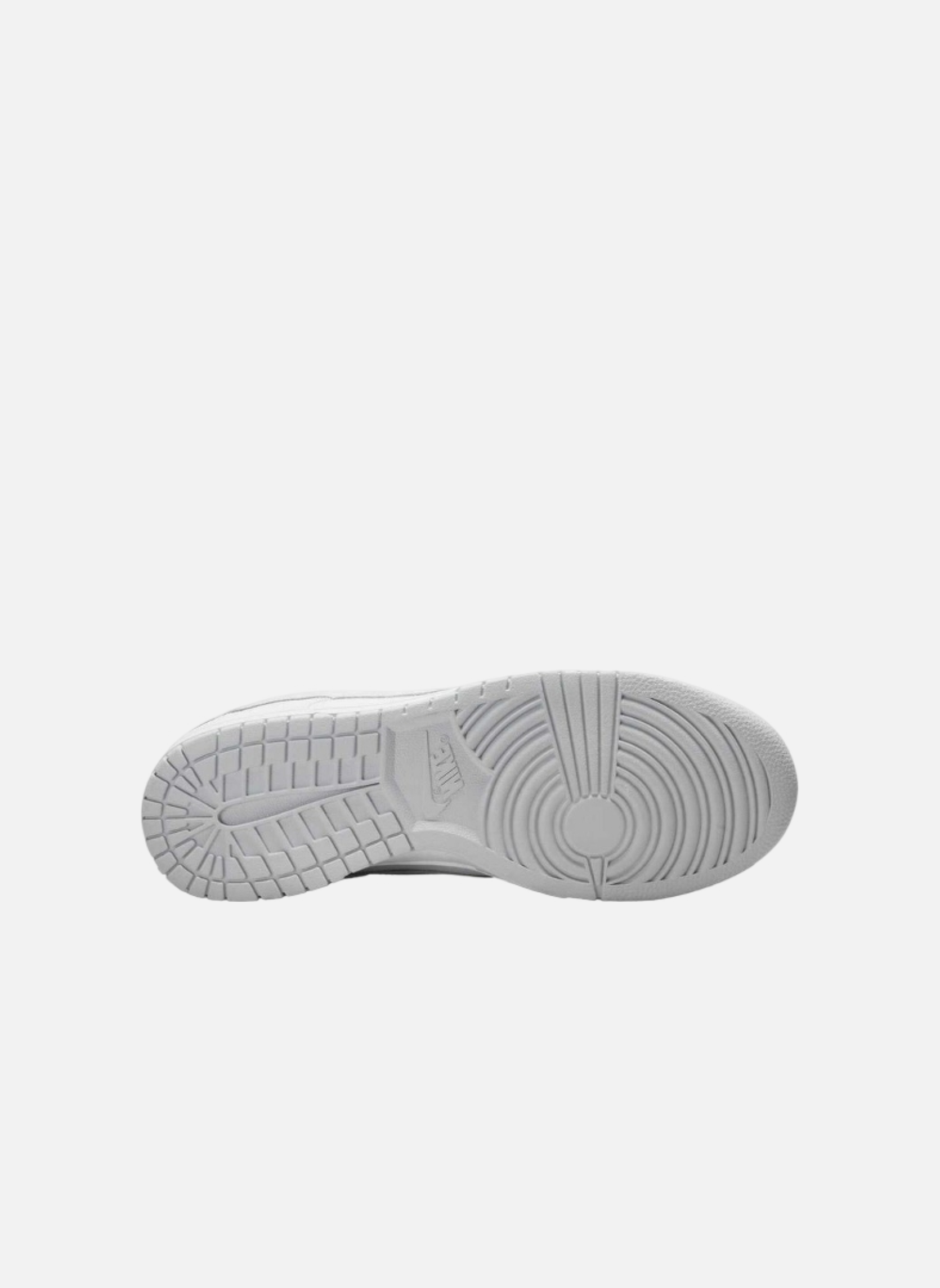 Leather low-top sneakers NIKE White