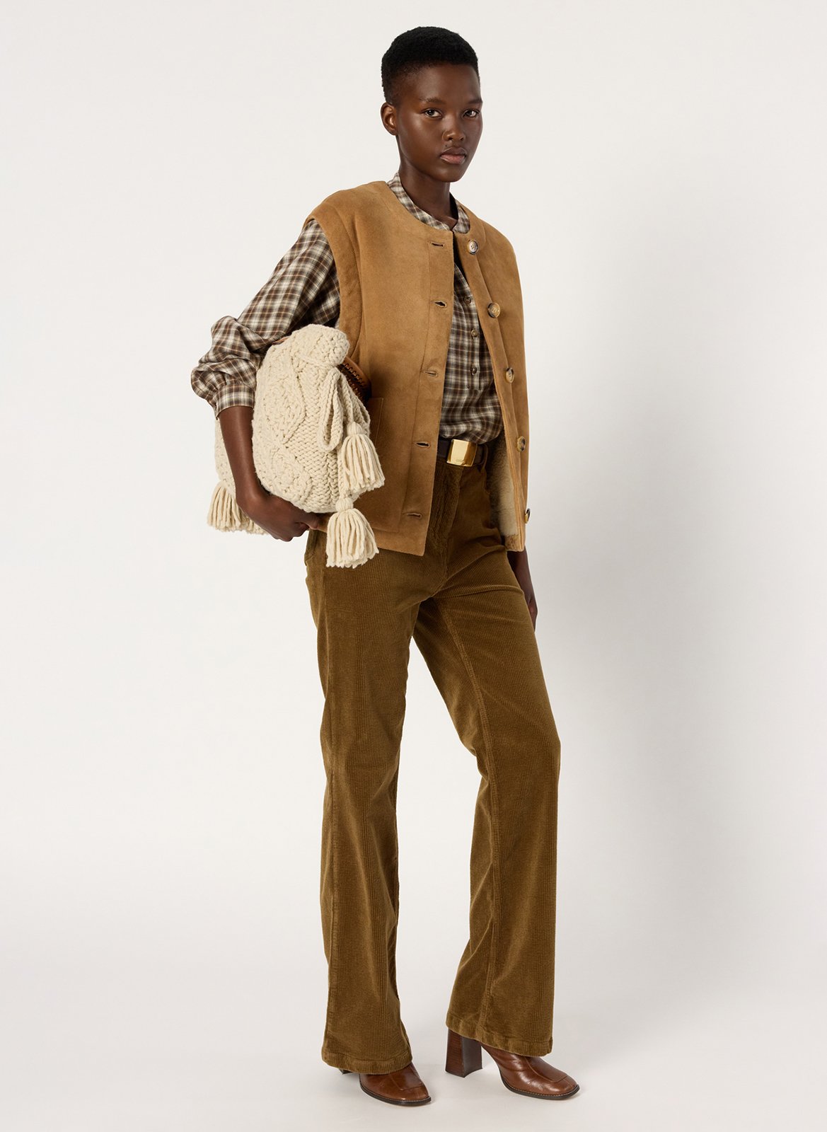 Sac à main en tricot GERARD DAREL Beige