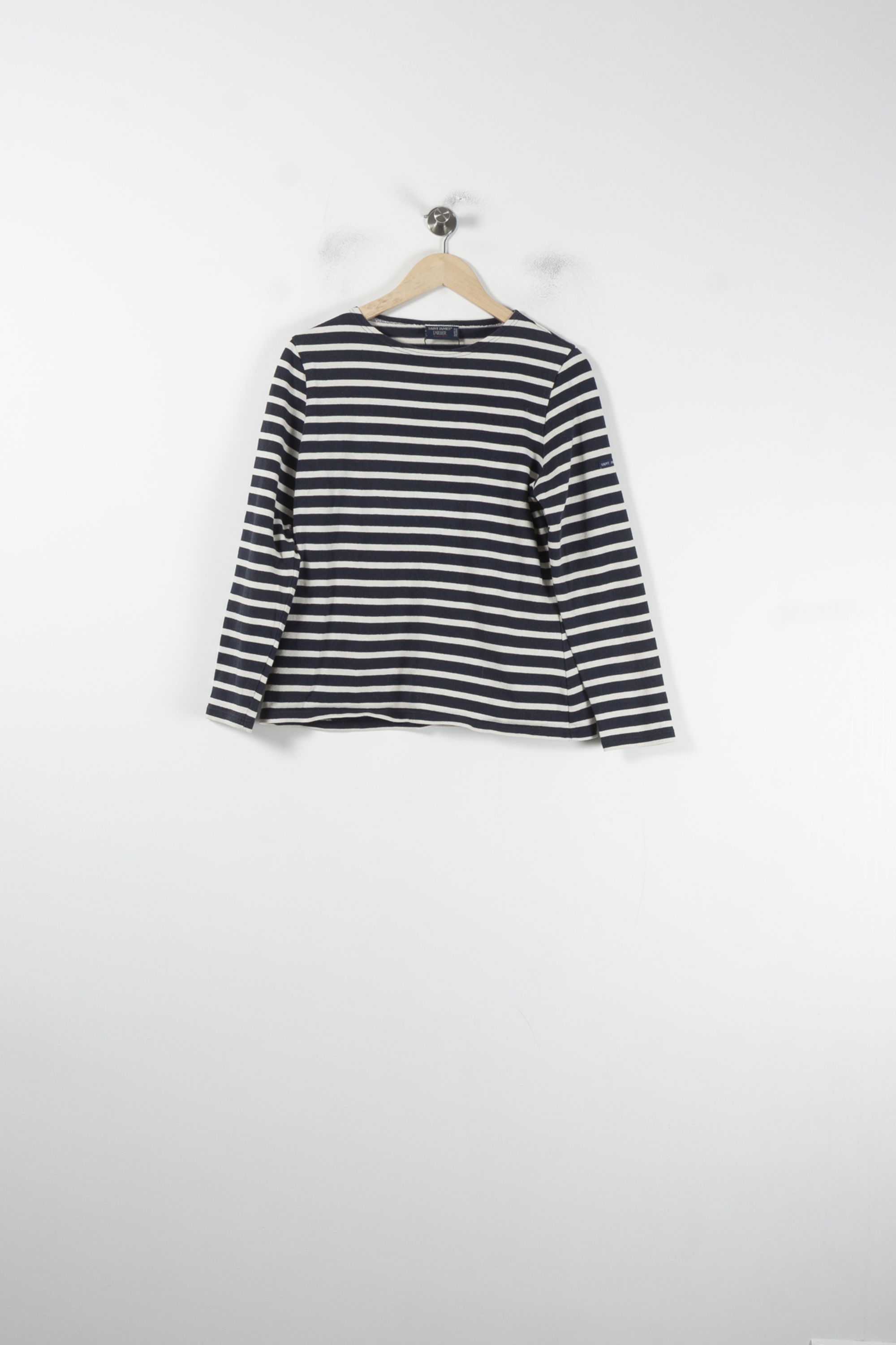 Tommy Badge T-shirt SAINT JAMES - Seconde Main Blue