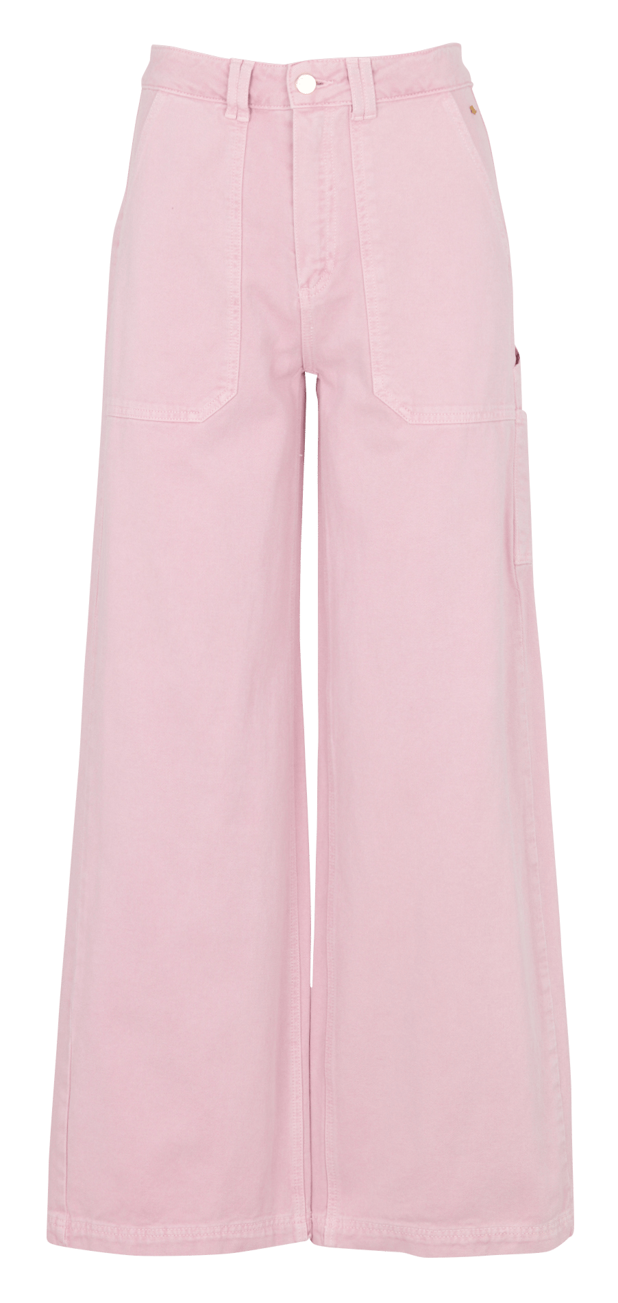 Weit geschnittene Jeans - aus Baumwolle DES PETITS HAUTS Rosa