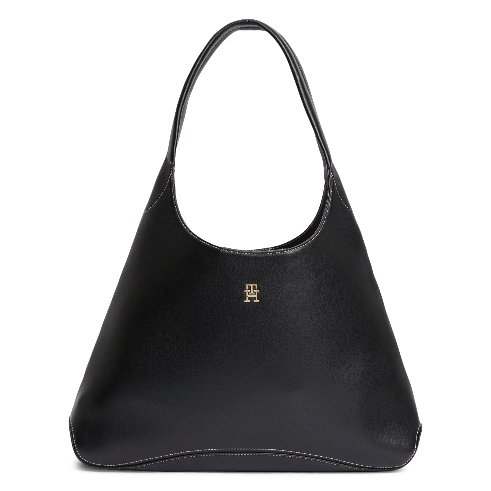 Effen schoudertas TOMMY HILFIGER Zwart