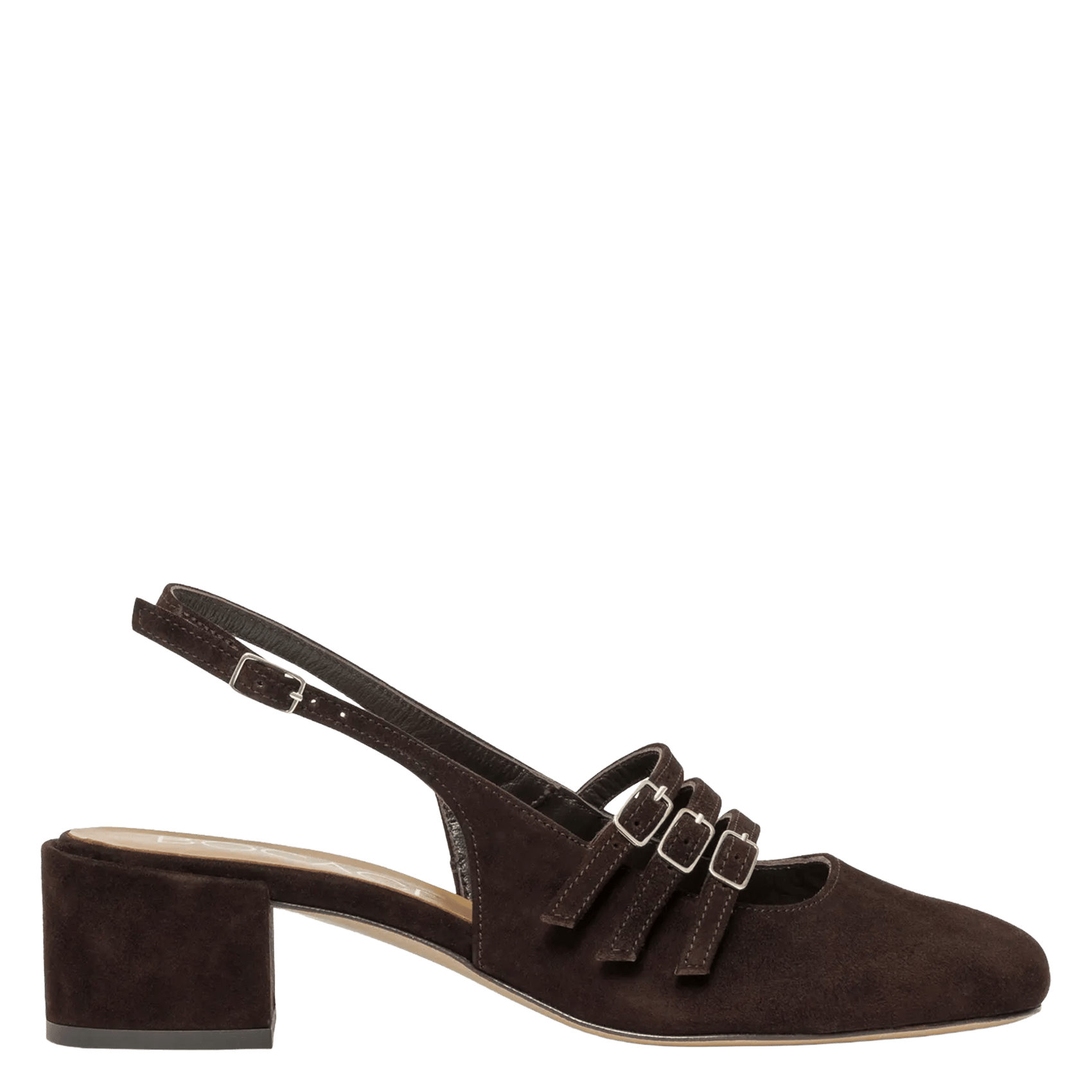 Spangenpumps aus Glattleder BOCAGE