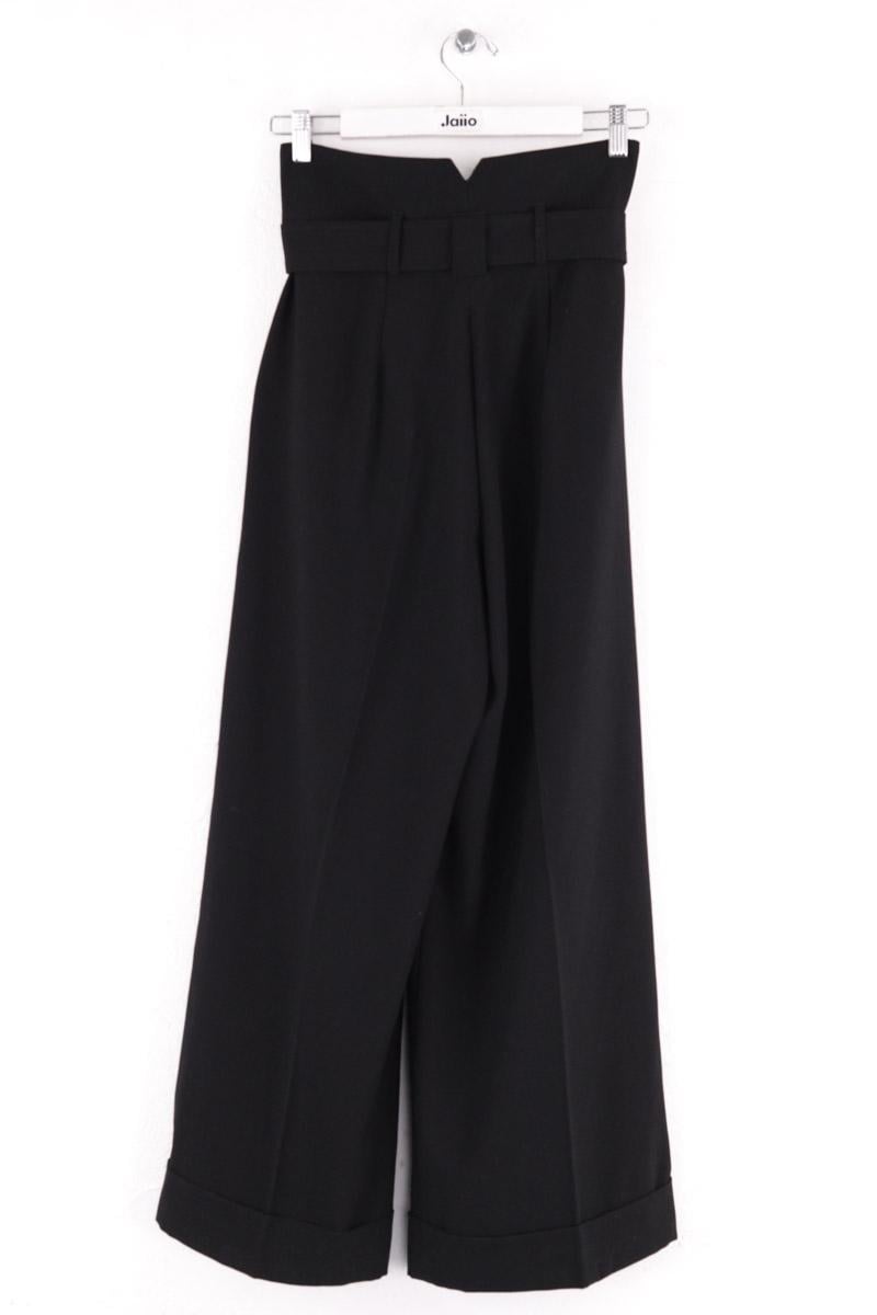 Wide-leg pants TARA JARMON - Seconde Main Black