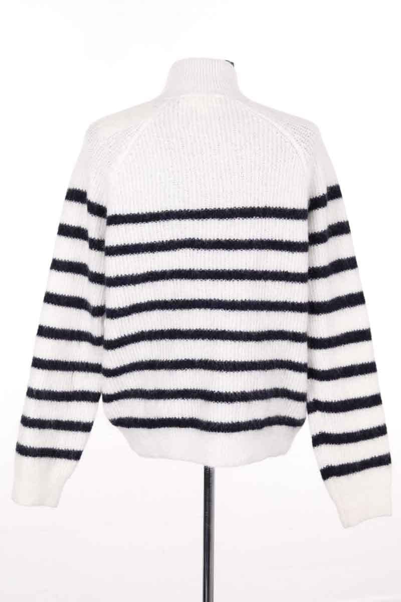 Pull SEZANE - Seconde main Blanc