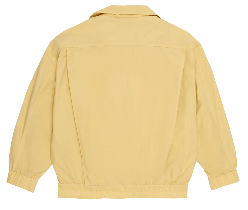 Veste col tailleur en jean  THE NEW SOCIETY Jaune