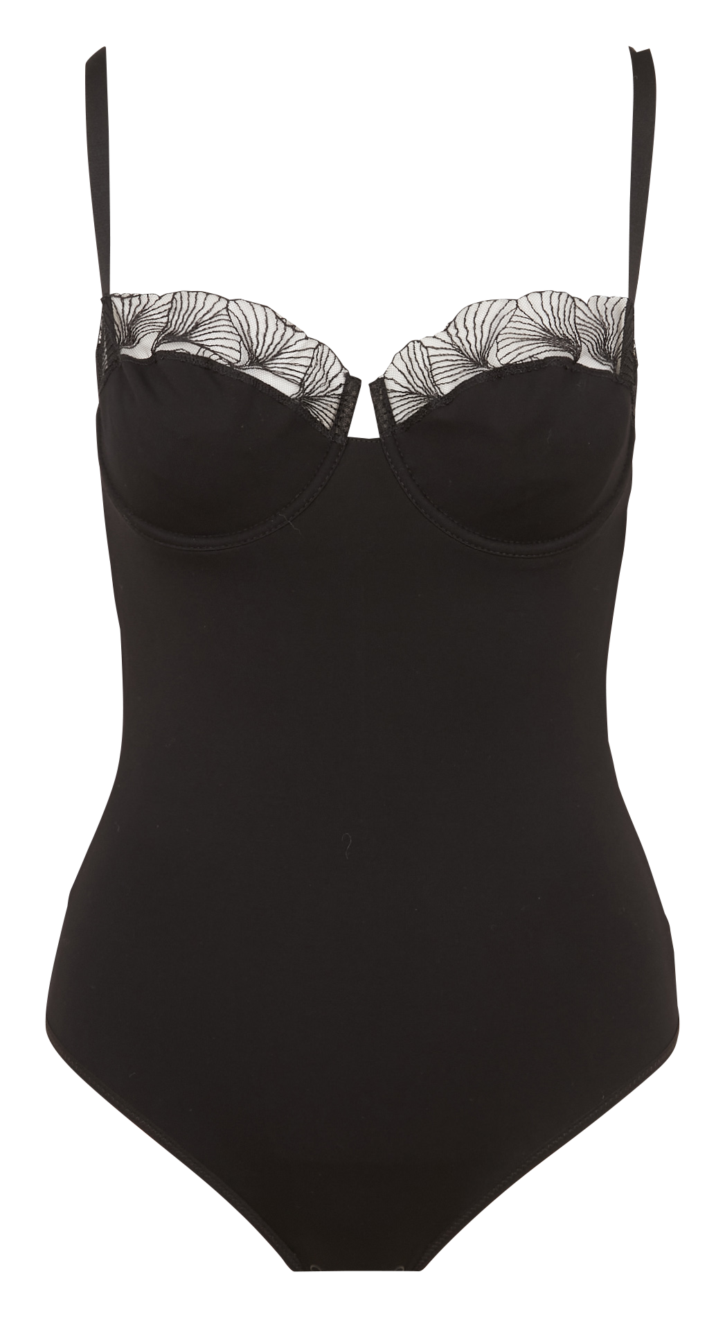 Body met geïntegreerde beha UNDRESS CODE Zwart