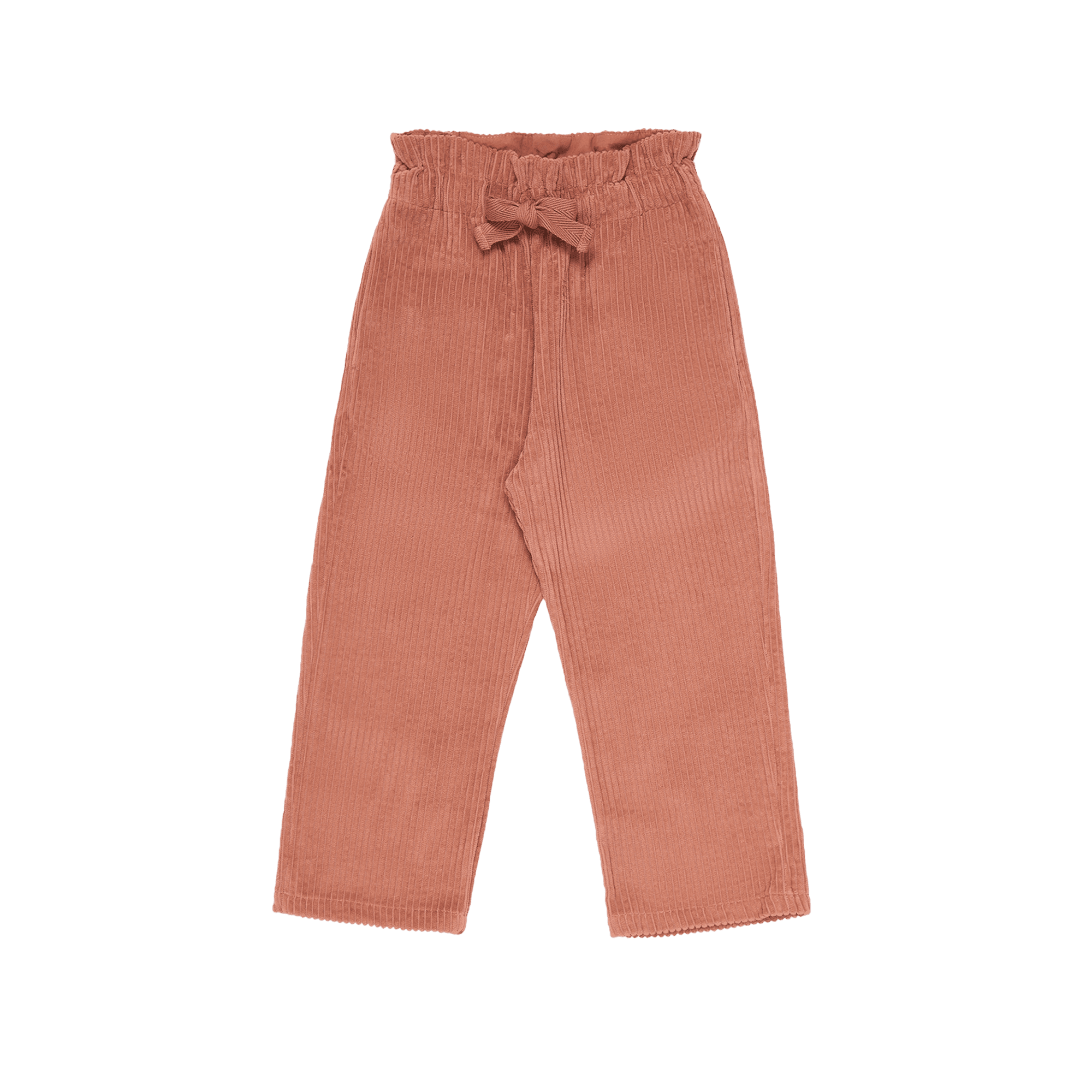 Katoenen carrotbroek met hoge taille THE NEW SOCIETY Oranje