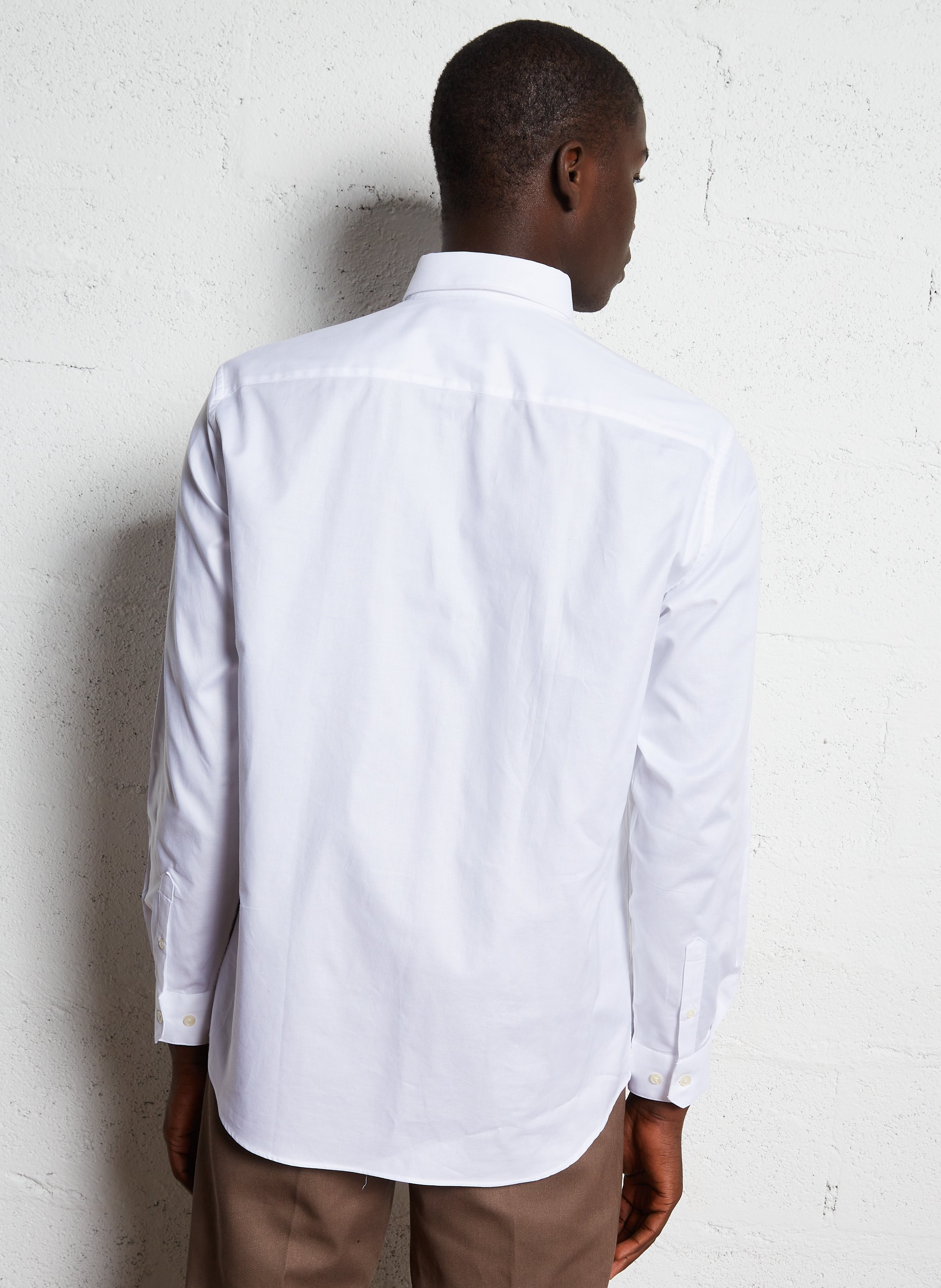 Dakota regular-fit cotton shirt AU PRINTEMPS PARIS White