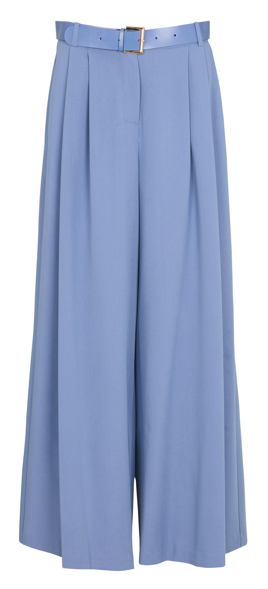 Wide-leg high-waisted pleated pants IMPERIAL Pink