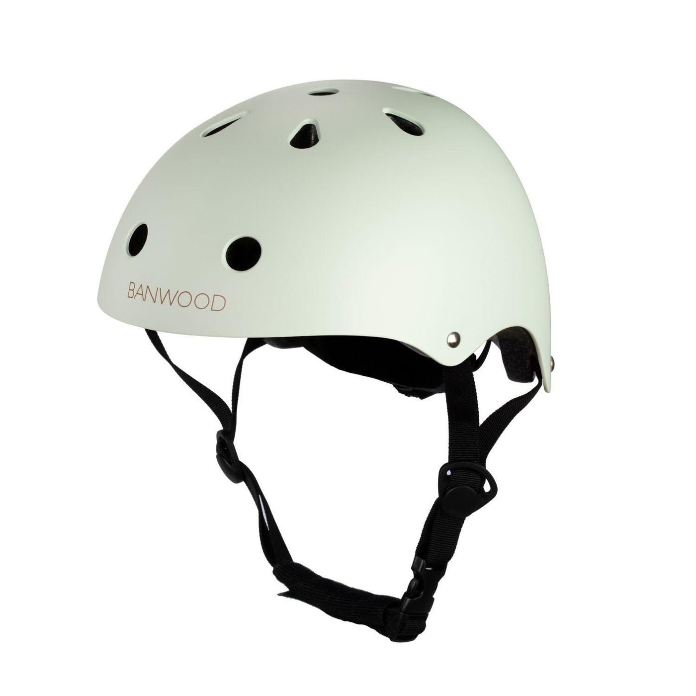 Pale mint helmet abs children's helmet 3-7 years protection Banwood Green