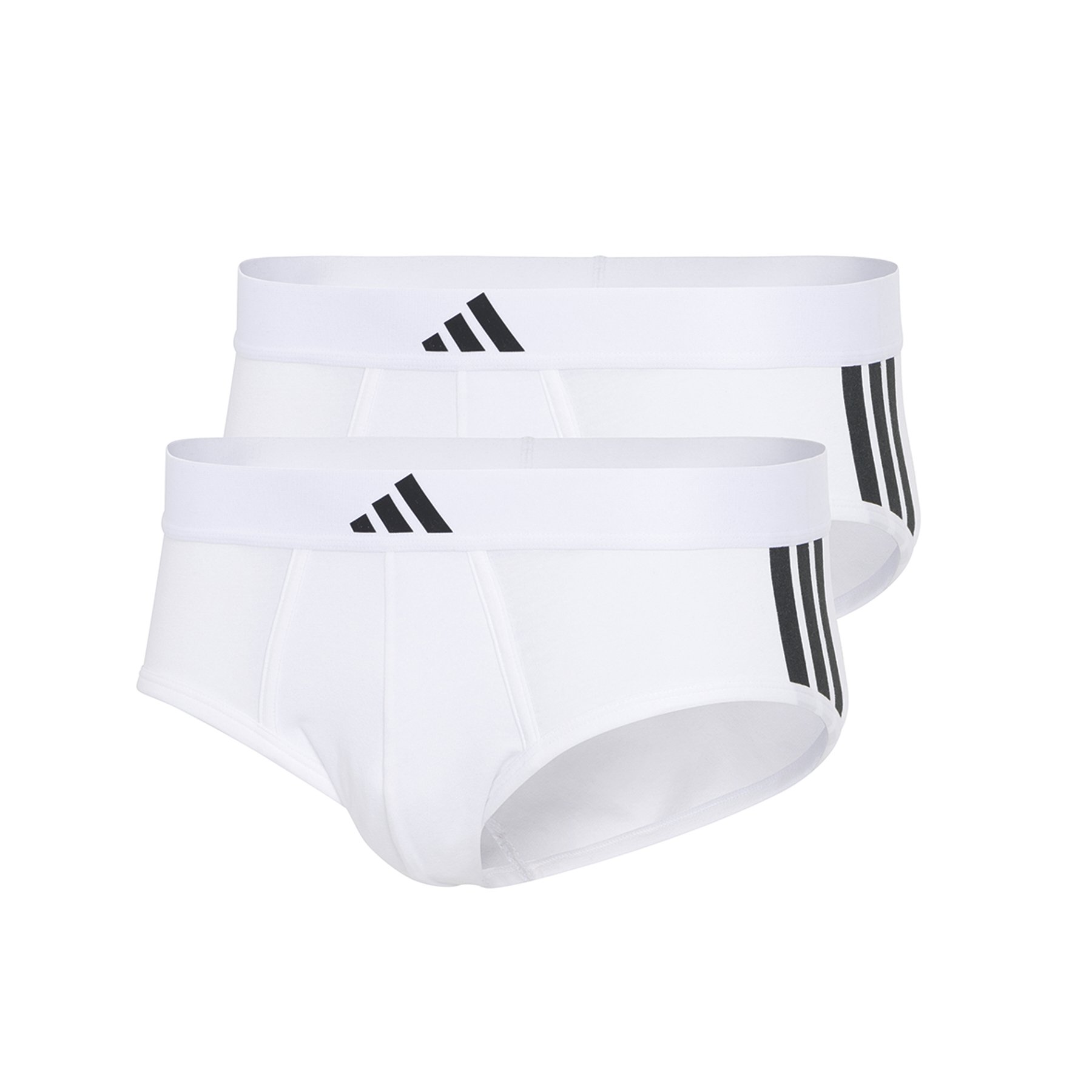 Set of men's active flex cotton stripes adidas sport briefs