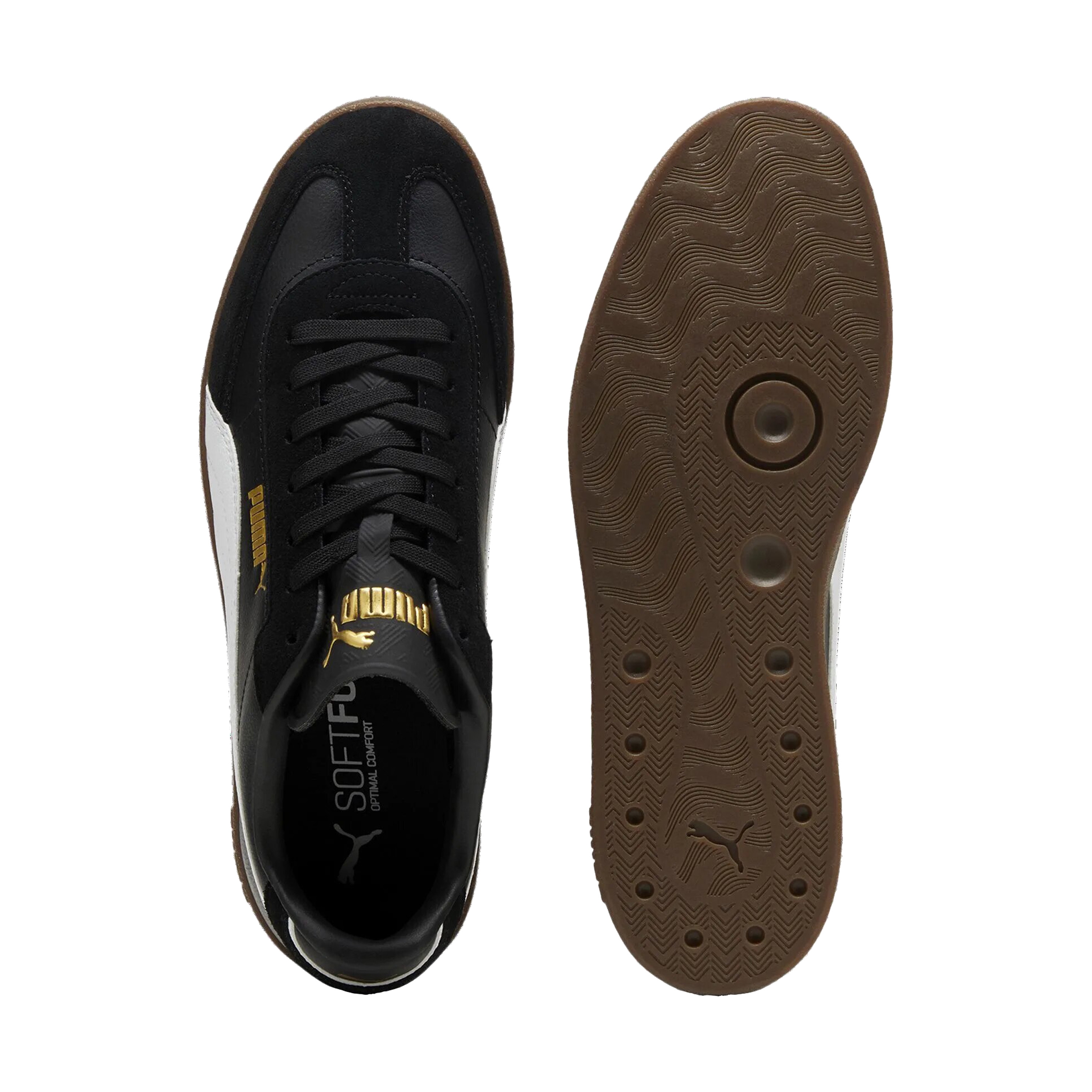 Low leather sneaker club ii era PUMA Black