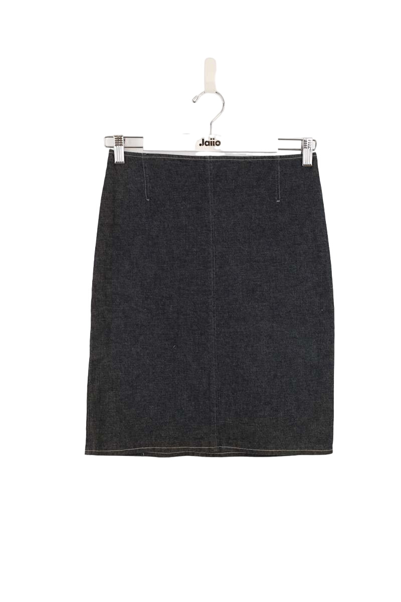 Cotton skirt PACO RABANNE - Seconde Main Blue