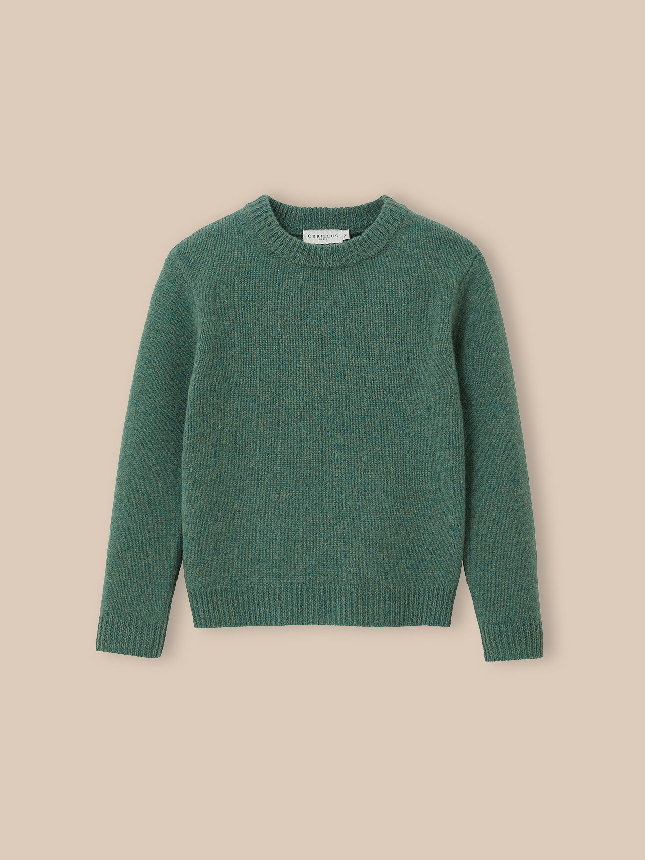Merino wool sweater CYRILLUS Green