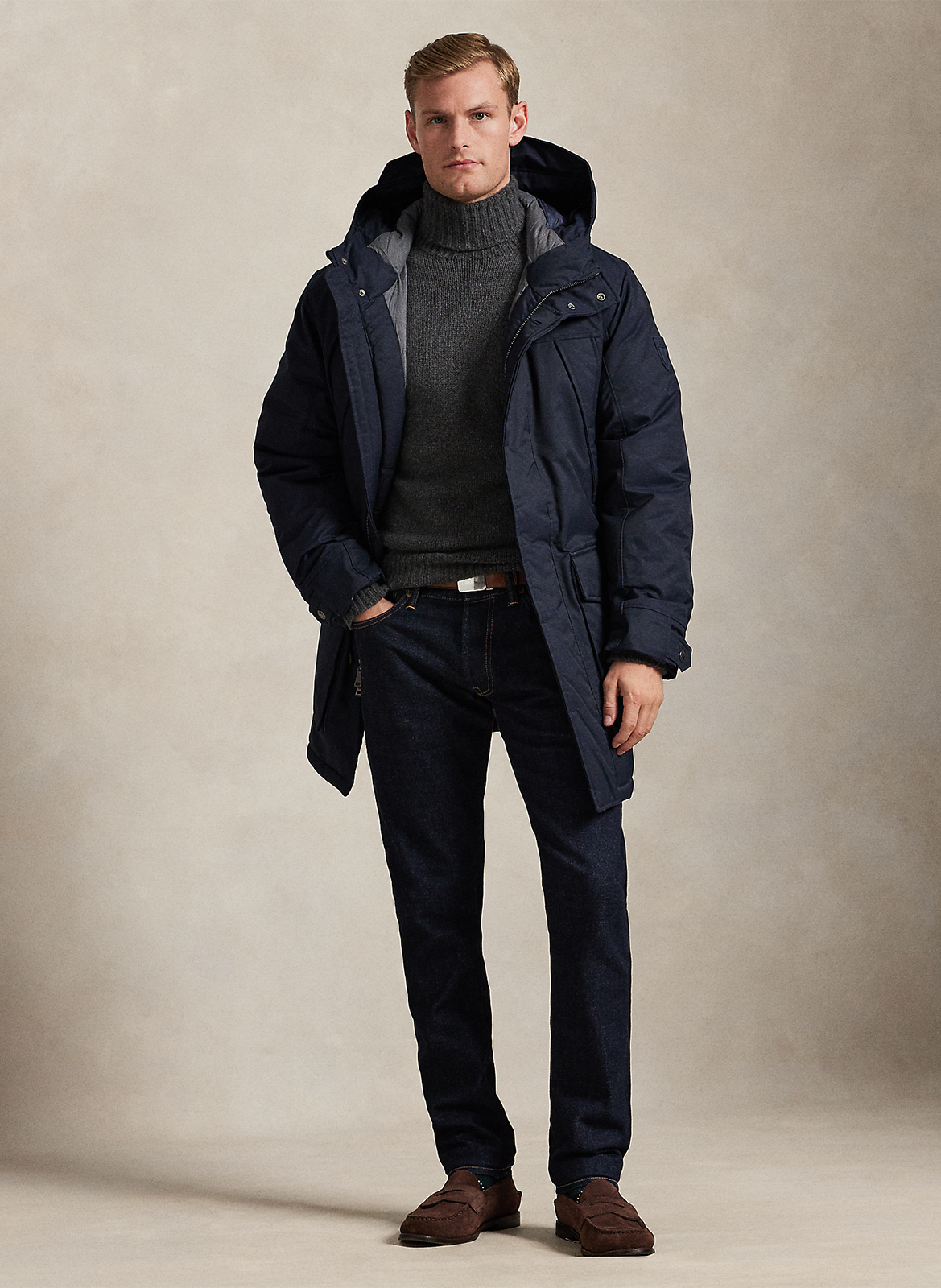 Jacke mit Stehkragen POLO RALPH LAUREN Blau