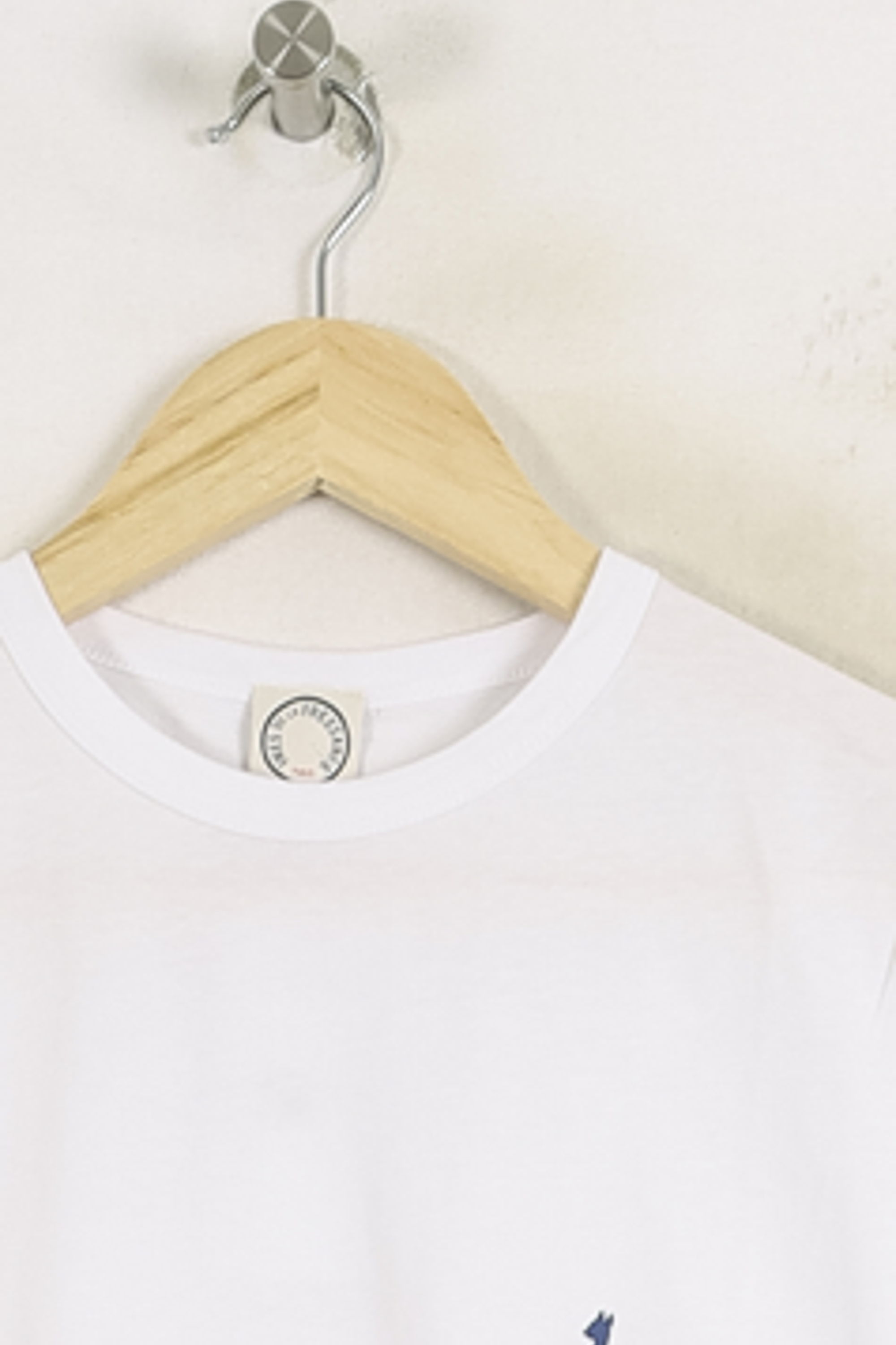 Tommy Badge T-shirt INES DE LA FRESSANGE - Seconde main White