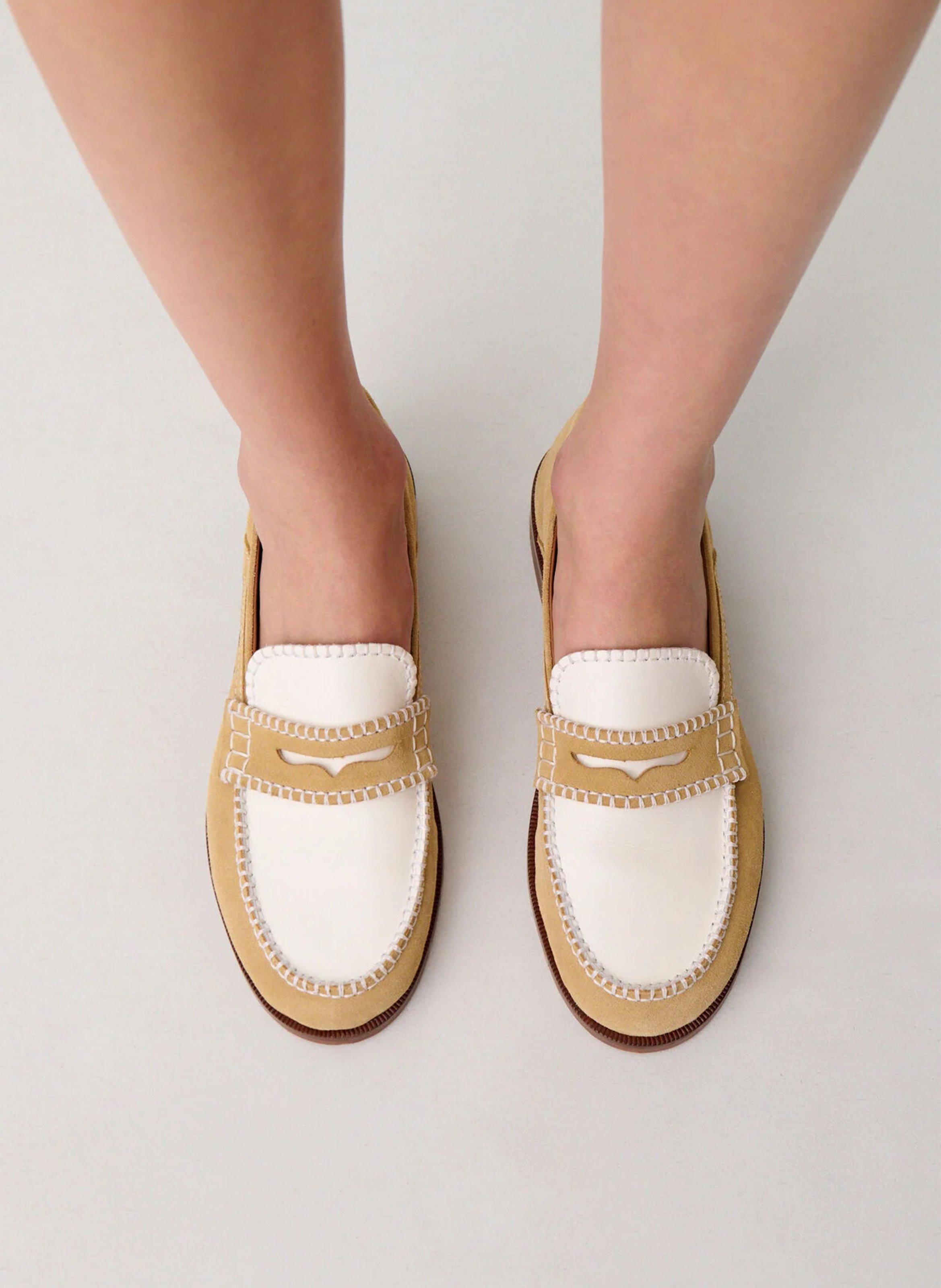 Leather loafers CLAUDIE PIERLOT Multicolored