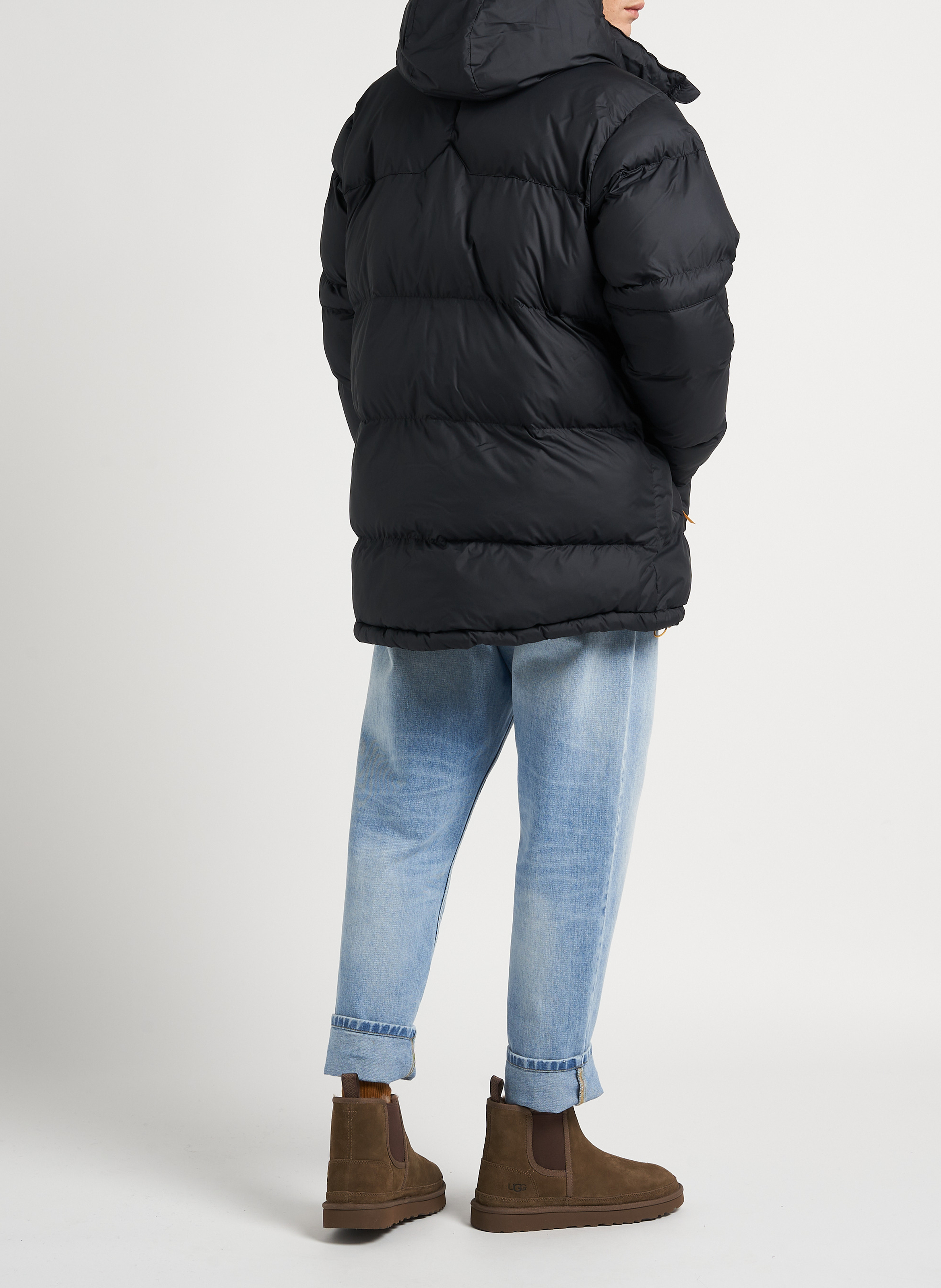 Pull col rond imprimé en laine mélangée SCOTCH AND SODA Bleu