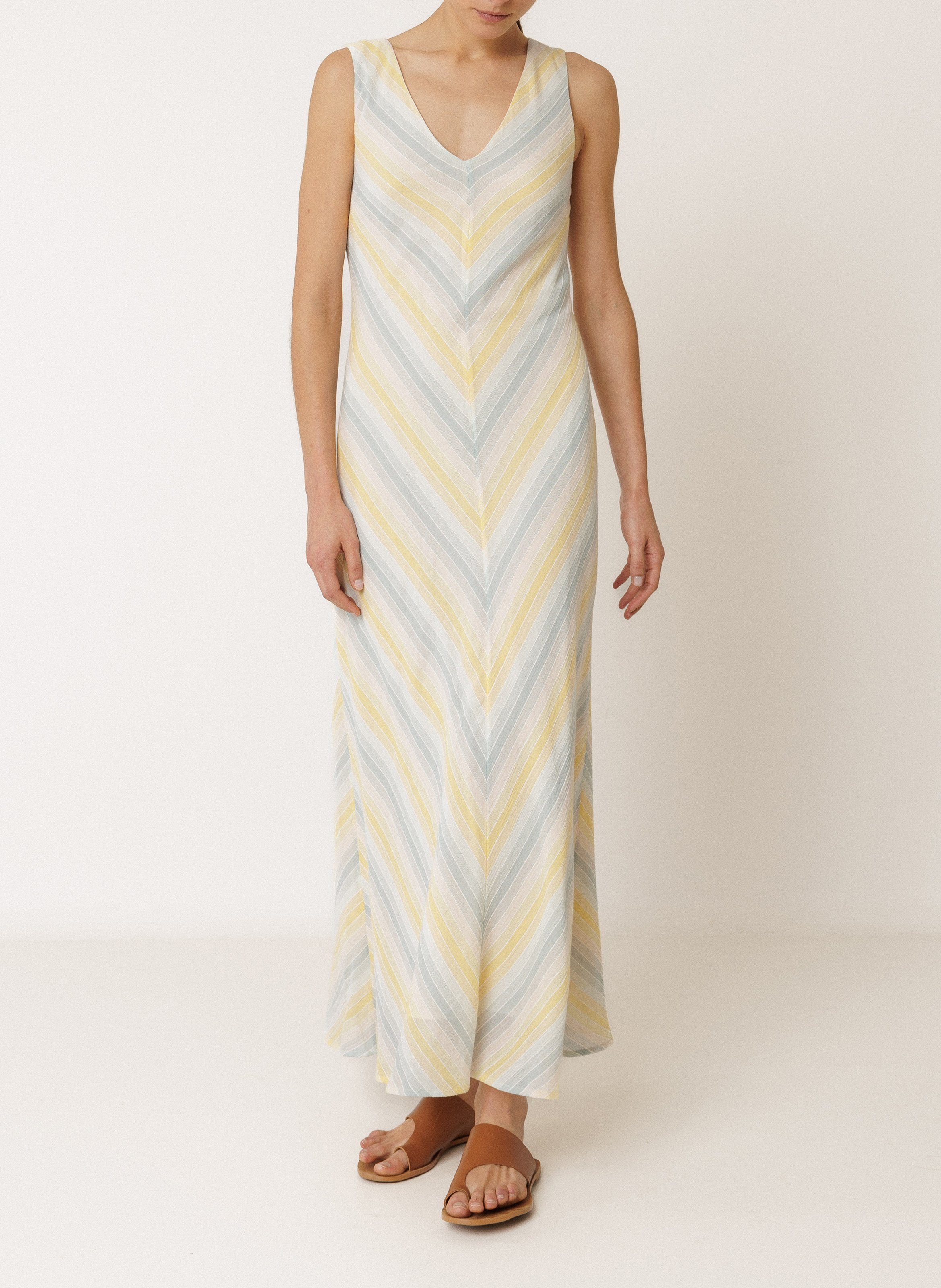 Atlas - Oversize-Pullover mit V-Ausschnitt INDI & COLD Mehrfarbig