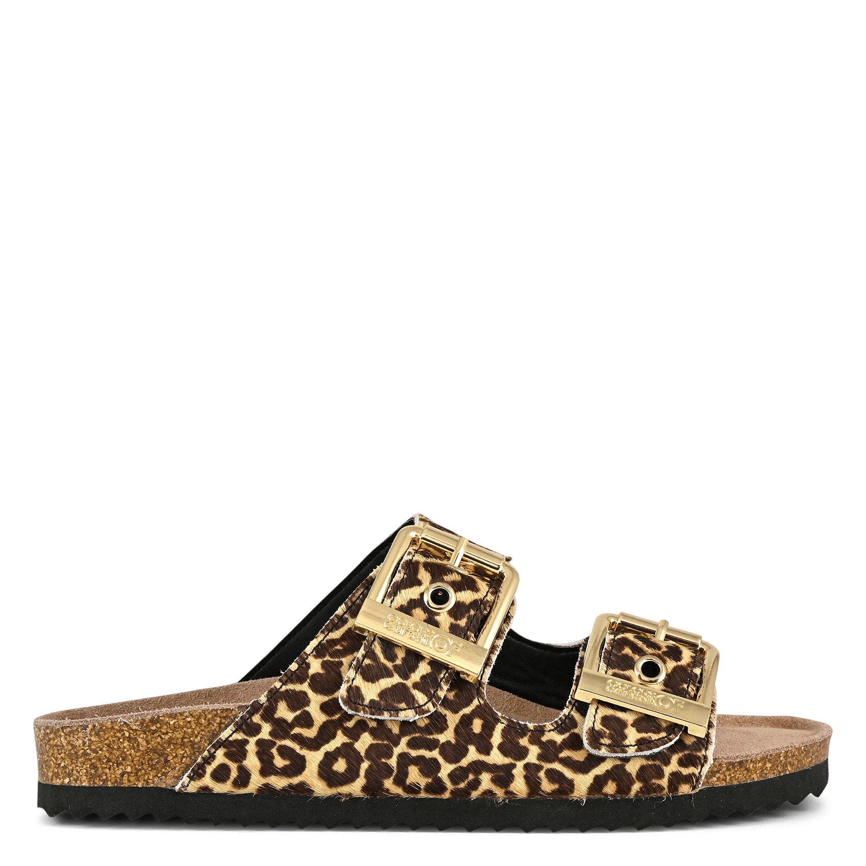 Sandales plates en cuir COLORS OF CALIFORNIA Multicolore