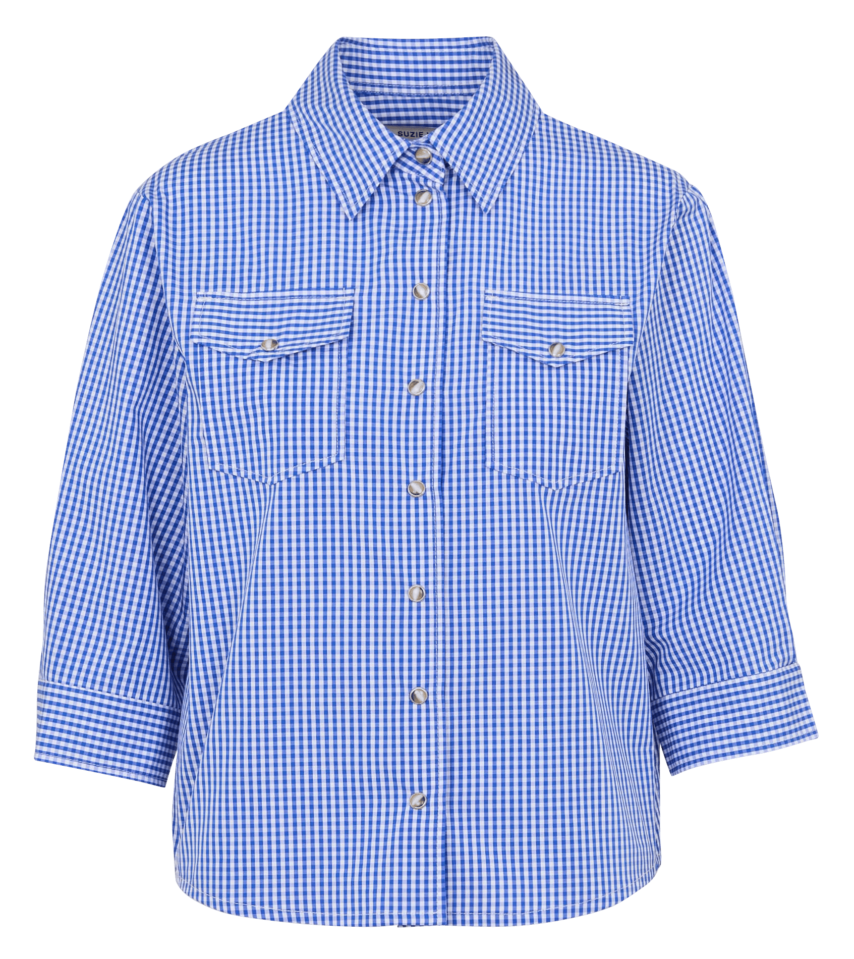 Chemise droite à rayures en coton SUZIE WINKLE