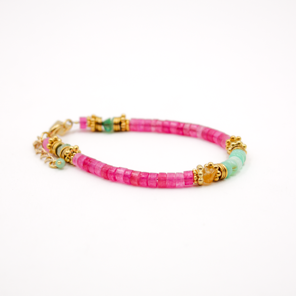 Braclet heishi - frida L'ATELIER DES DAMES Doré