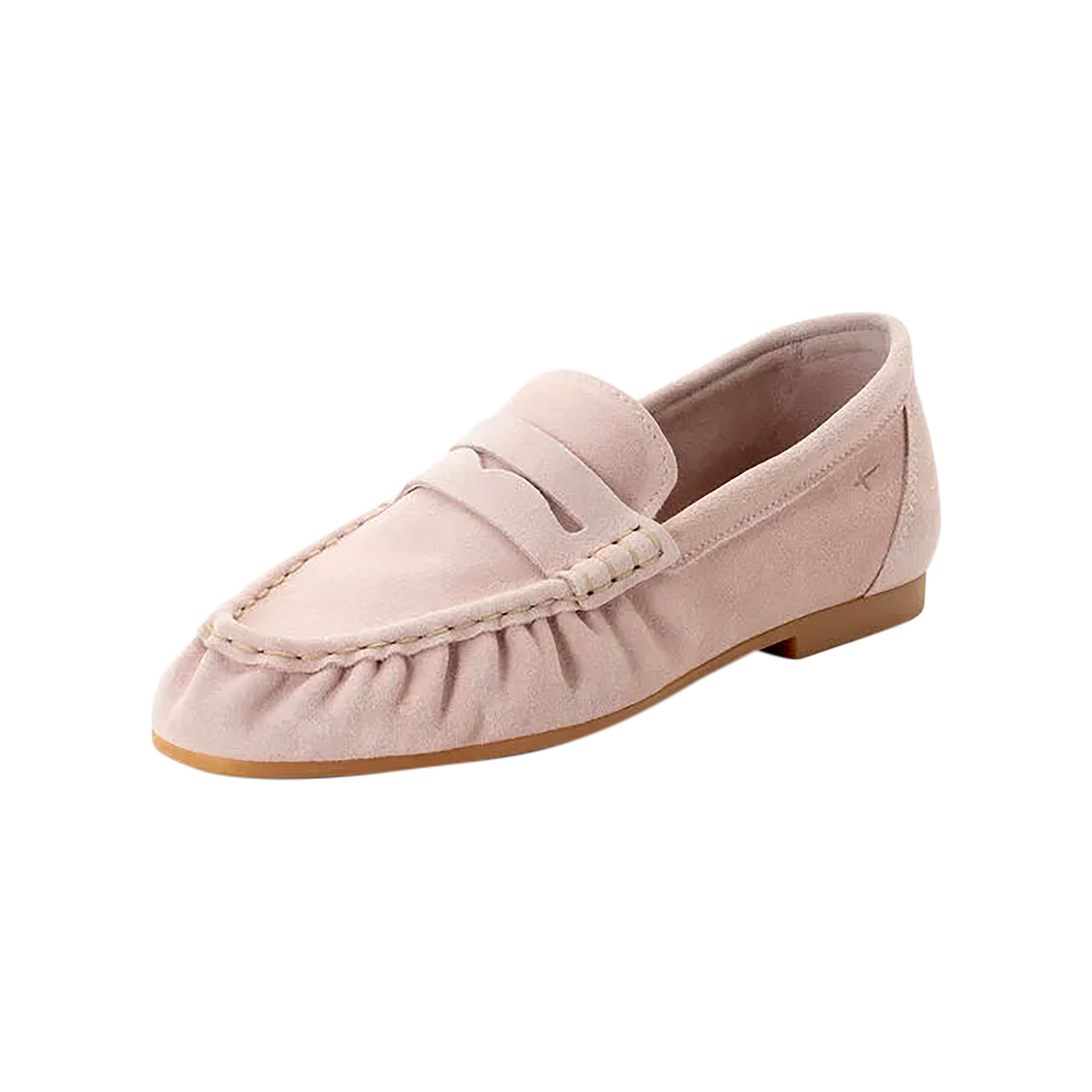 Mocassin cuir TAMARIS Rose