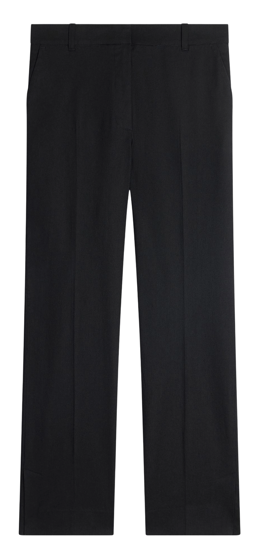 Straight tailored trousers in plain color VANESSA BRUNO Black