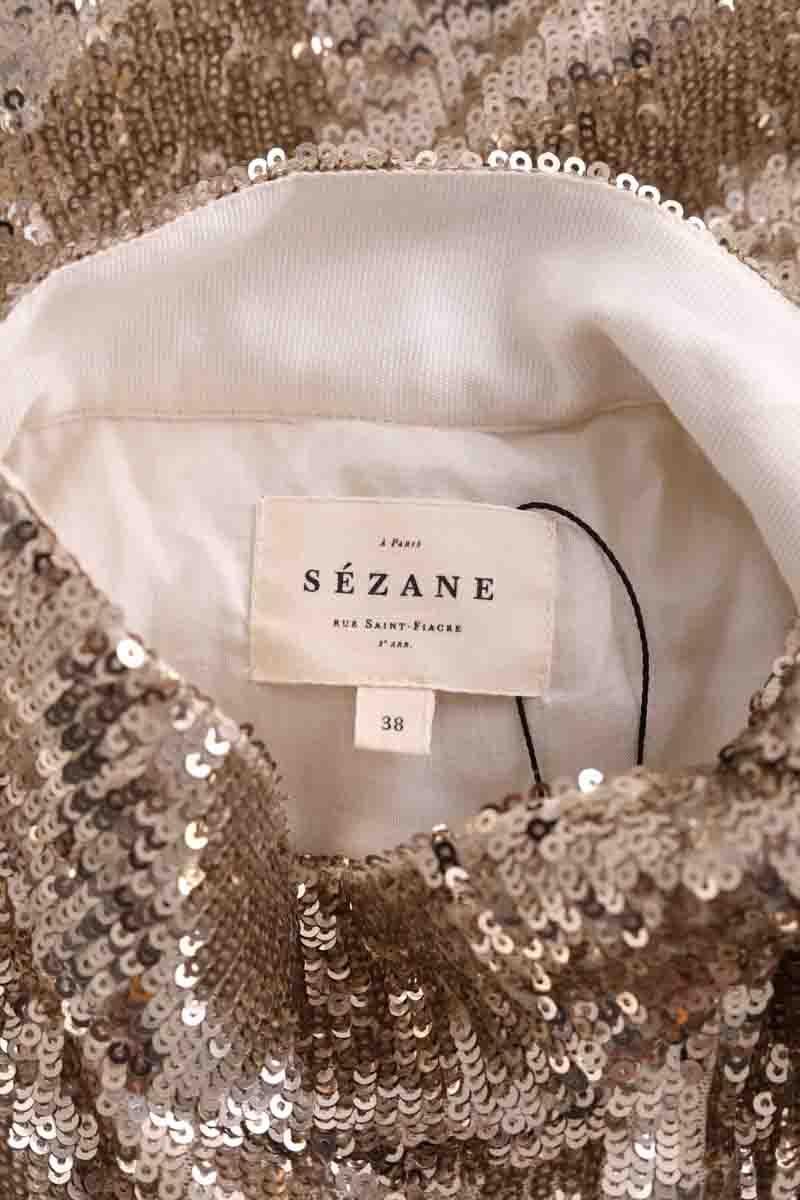 Blouse SEZANE - Seconde main Doré
