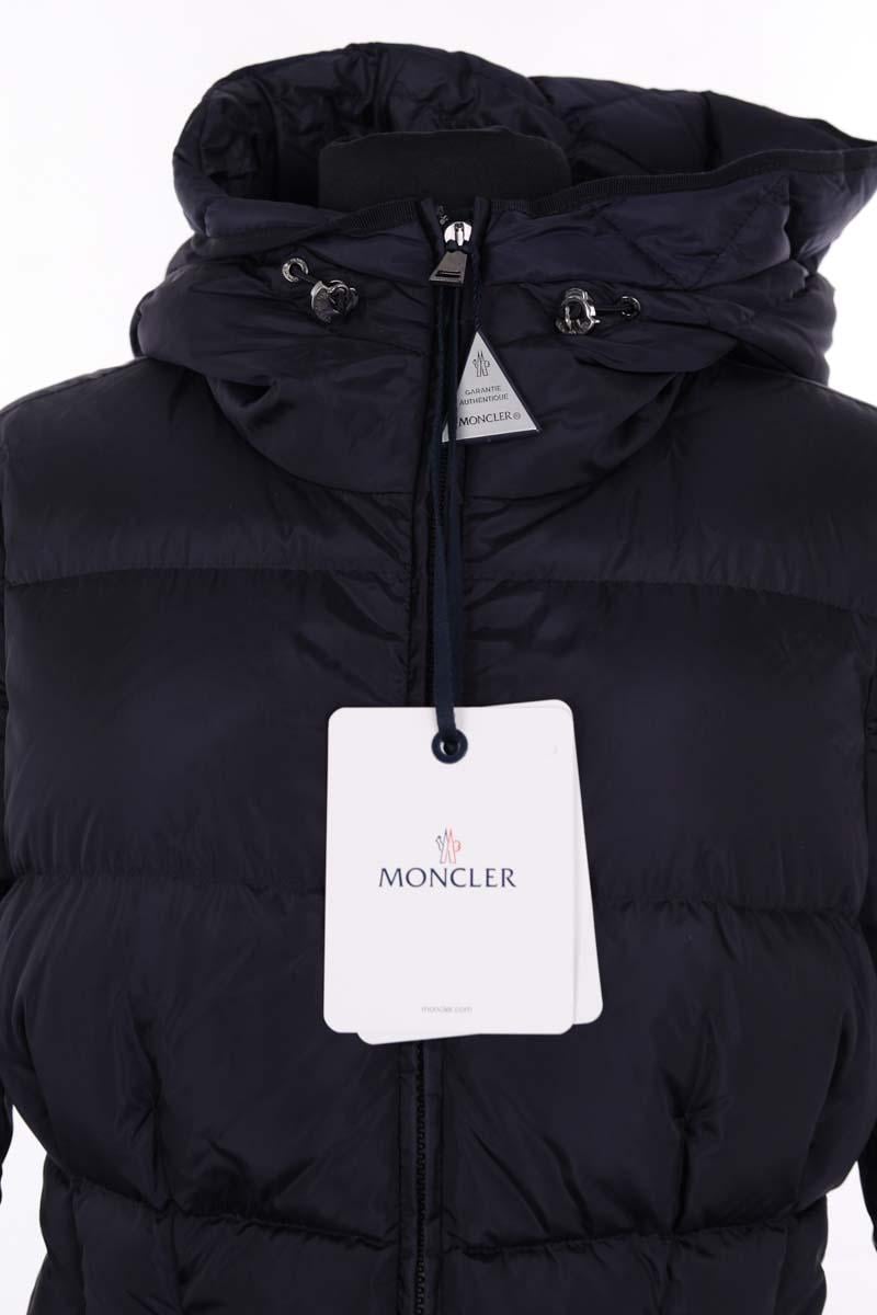Padded jacket MONCLER - Seconde Main Blue