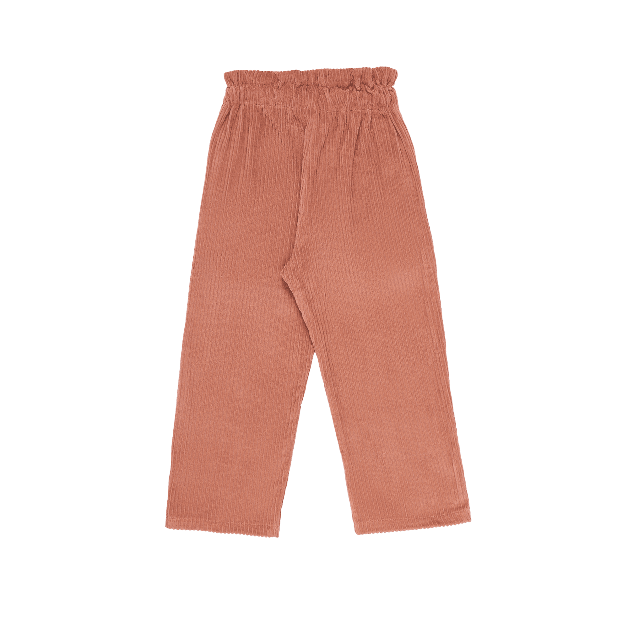 Katoenen carrotbroek met hoge taille THE NEW SOCIETY Oranje