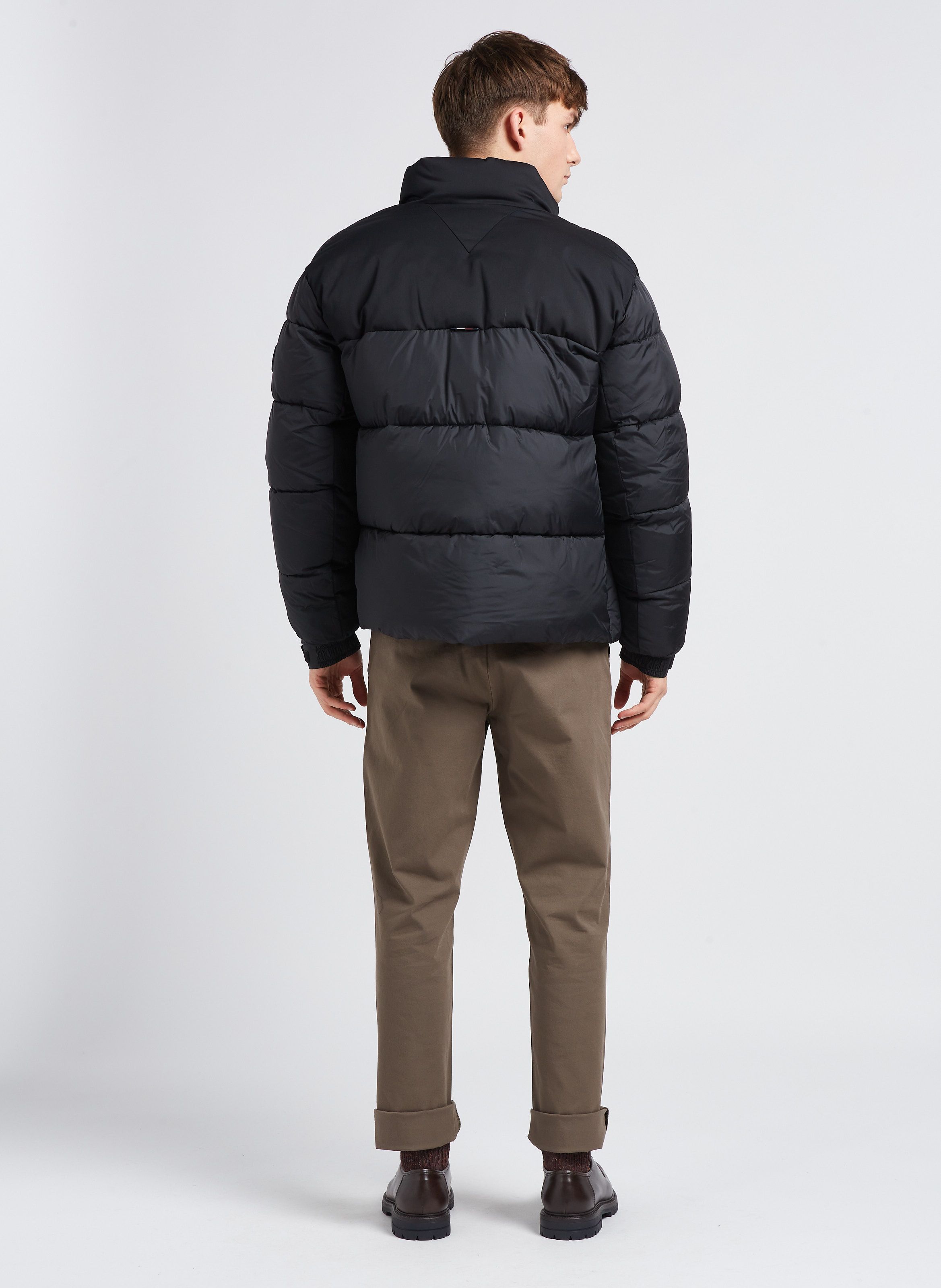 Tommy hilfiger canvas sale down jacket