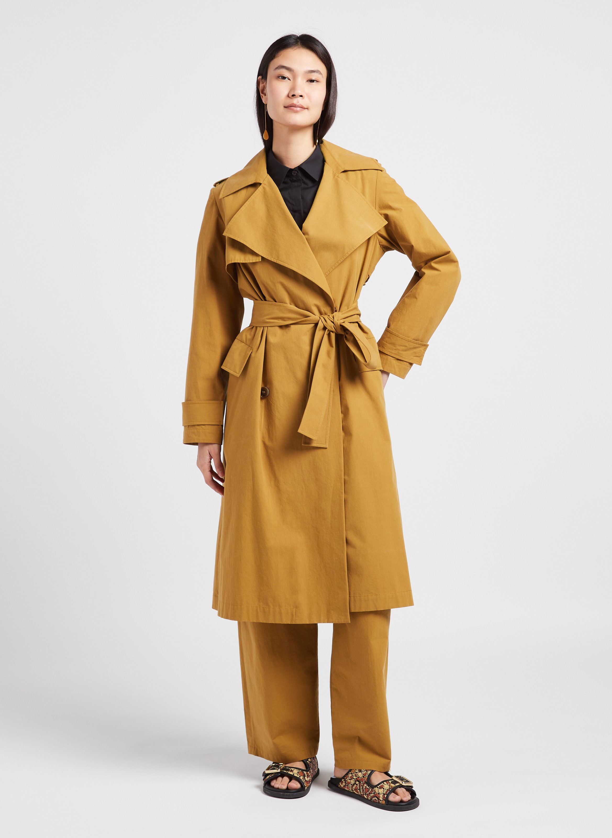 【Archive】in the attic khaki coat CUT ME UP TRENCH COAT KHAKI – Mostly Heard Rarely Seen
