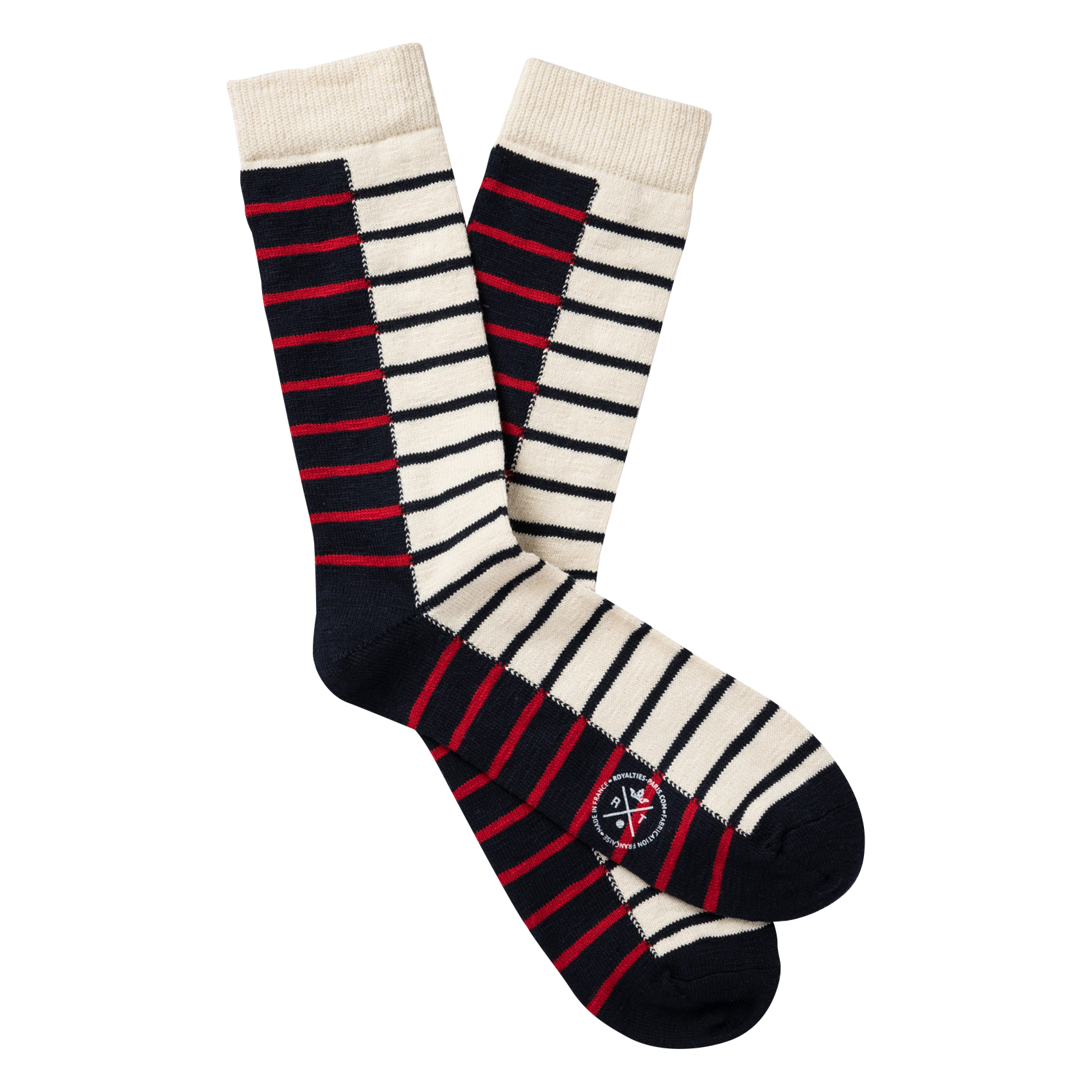 Katoenen sokken ROYALTIES Wit