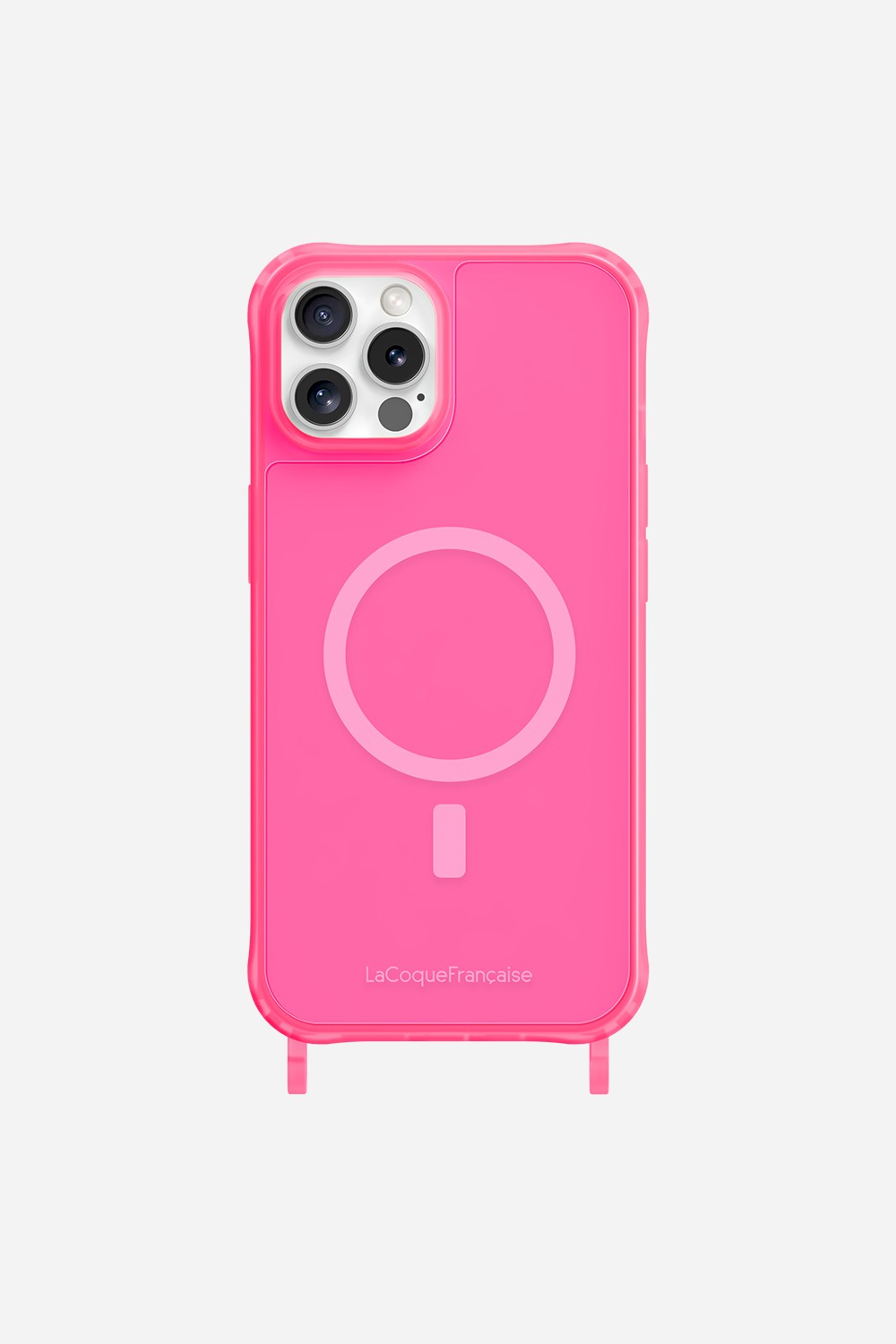 Magsafe phone case with rings for iPhone 12 / 12 pro LA COQUE FRANCAISE Pink