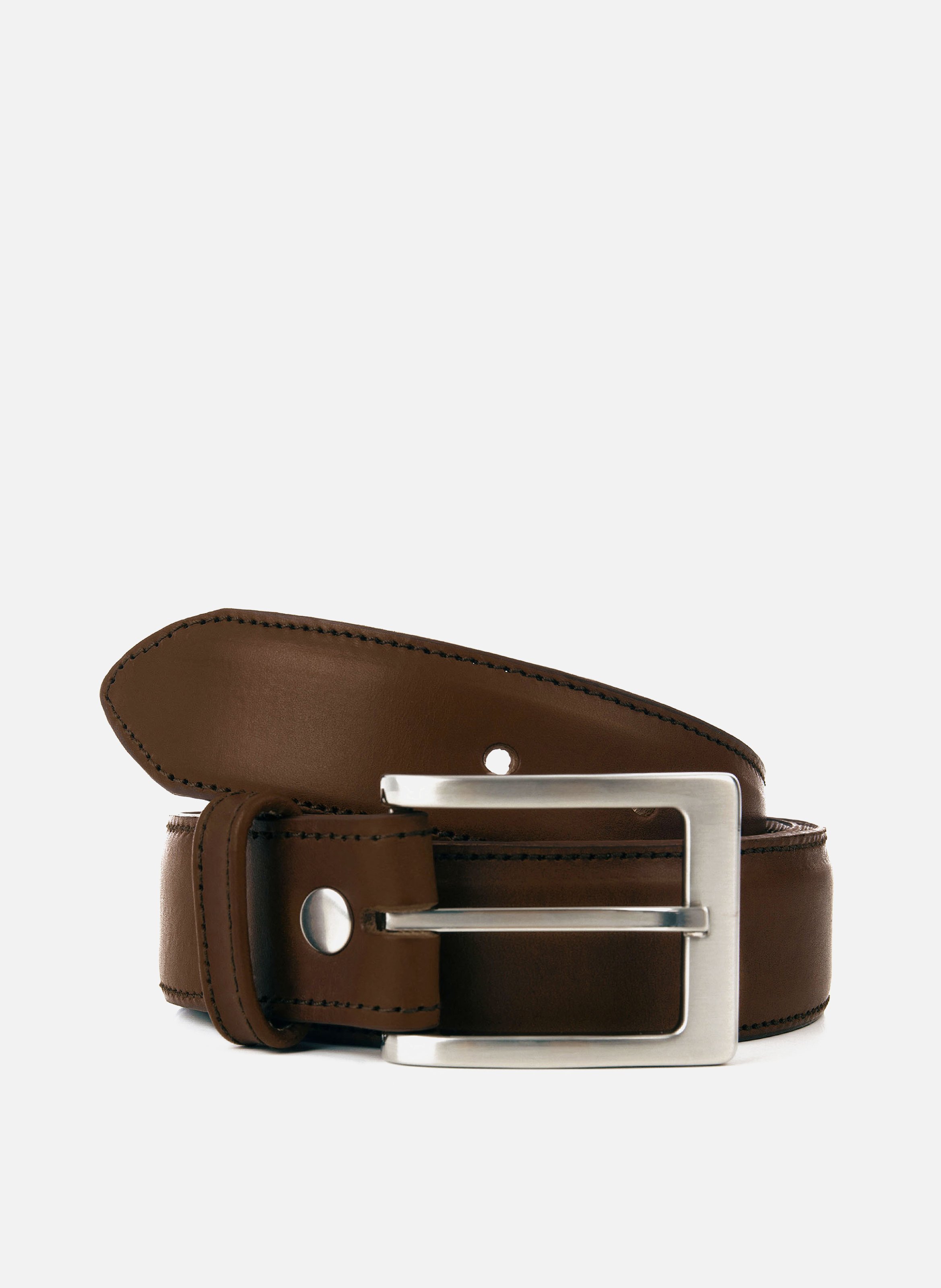Classic smooth leather belt JULES & JENN