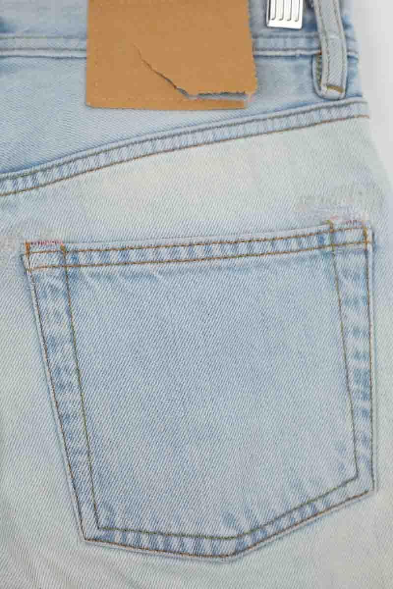 Cotton straight jeans ACNE STUDIOS - Seconde Main Blue