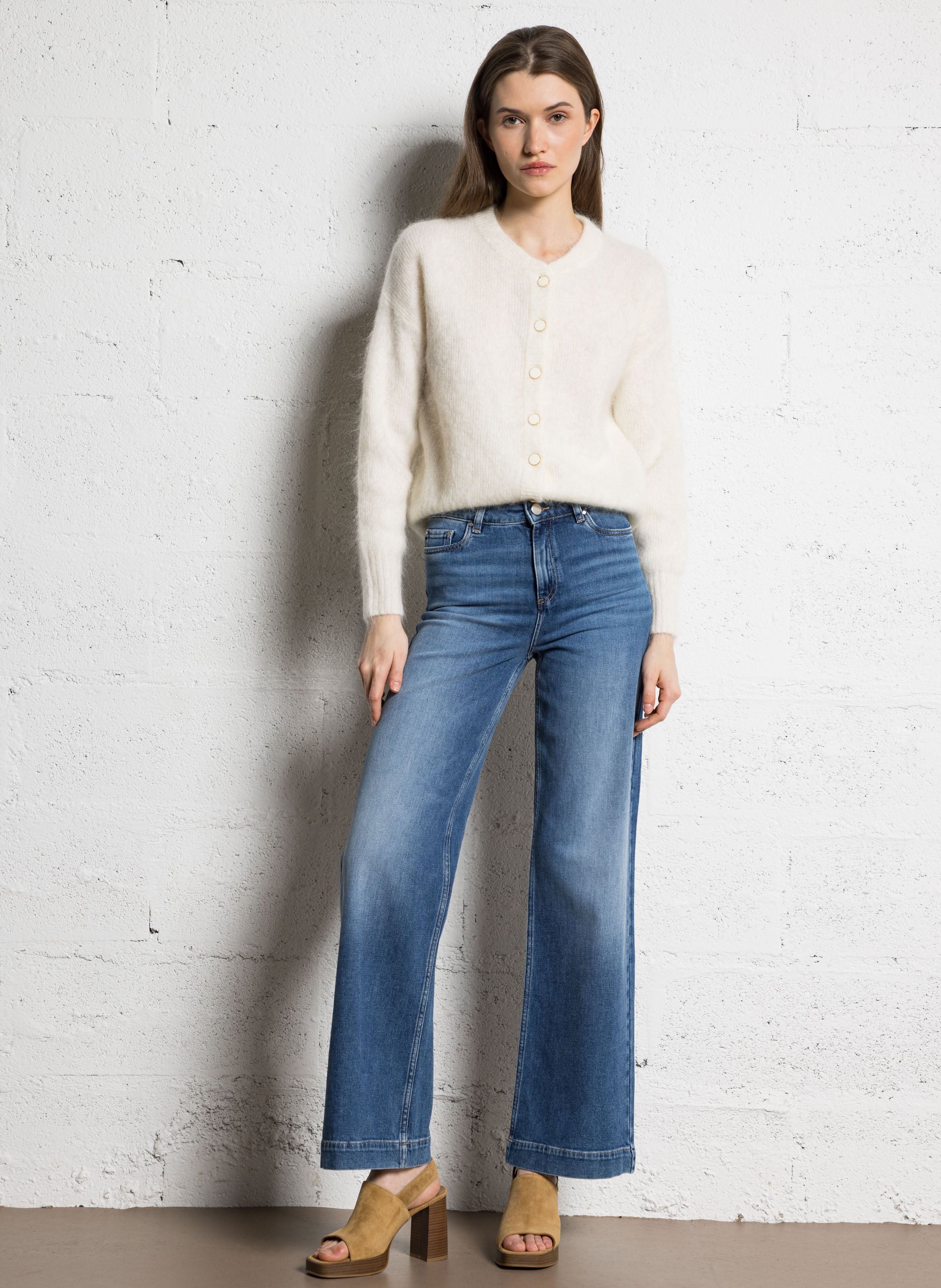 High-rise jeans MAISON 123 Blue