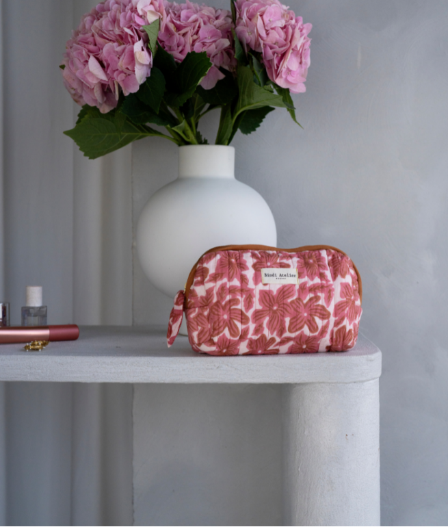 Sponge bag BINDI ATELIER Pink