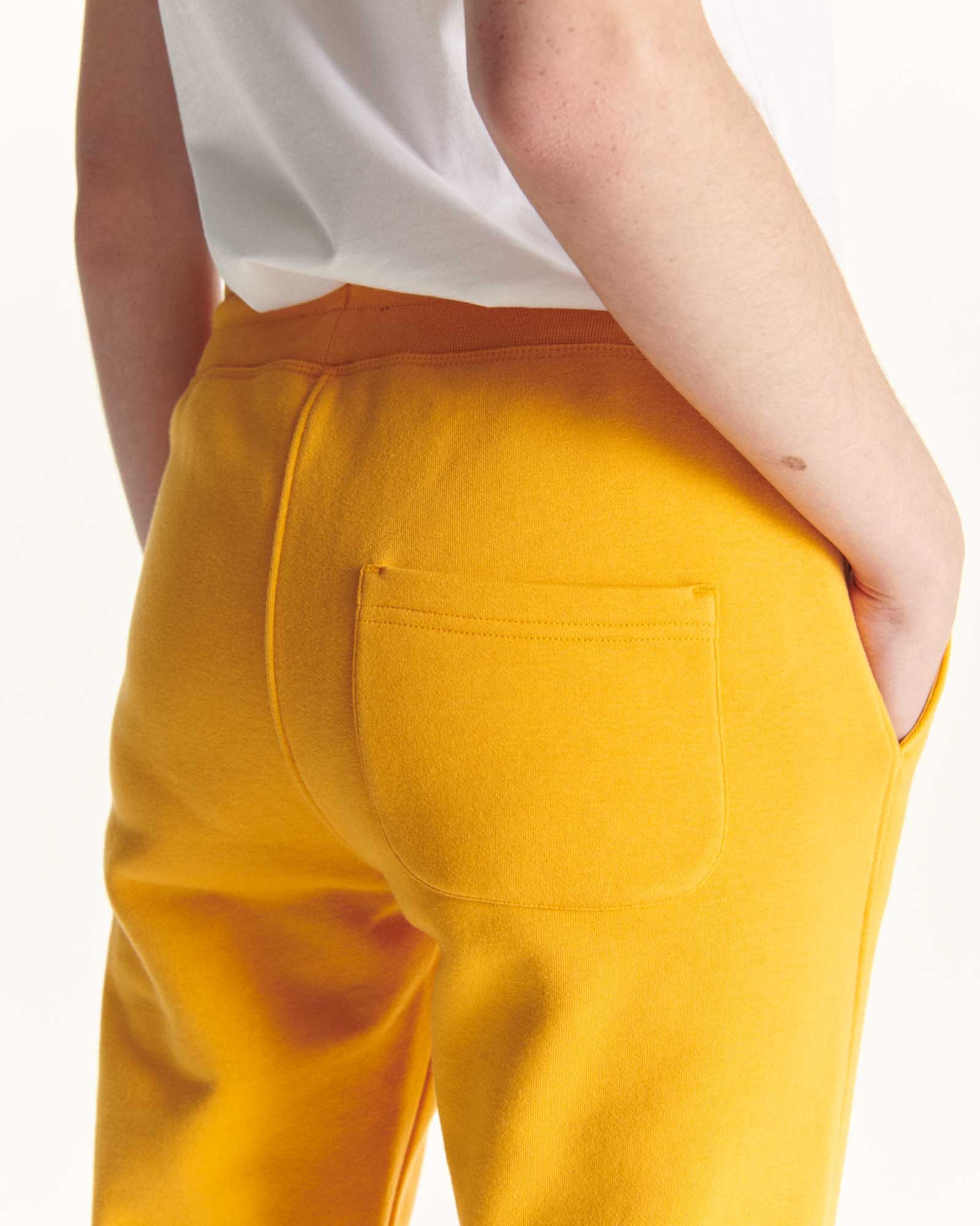 Organic cotton Valparaiso jogging pants JOTT Orange