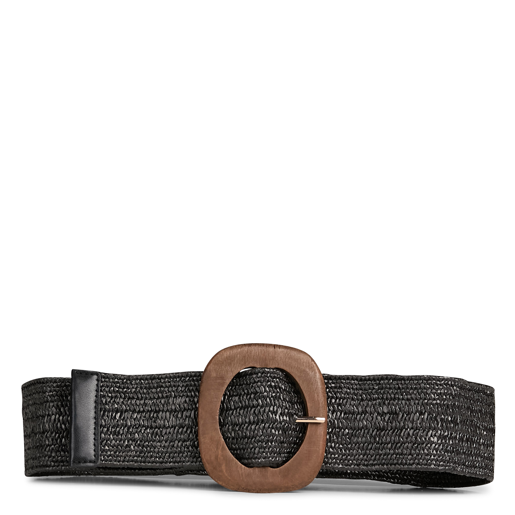 Wide belt with buckle LA FEE MARABOUTEE Black