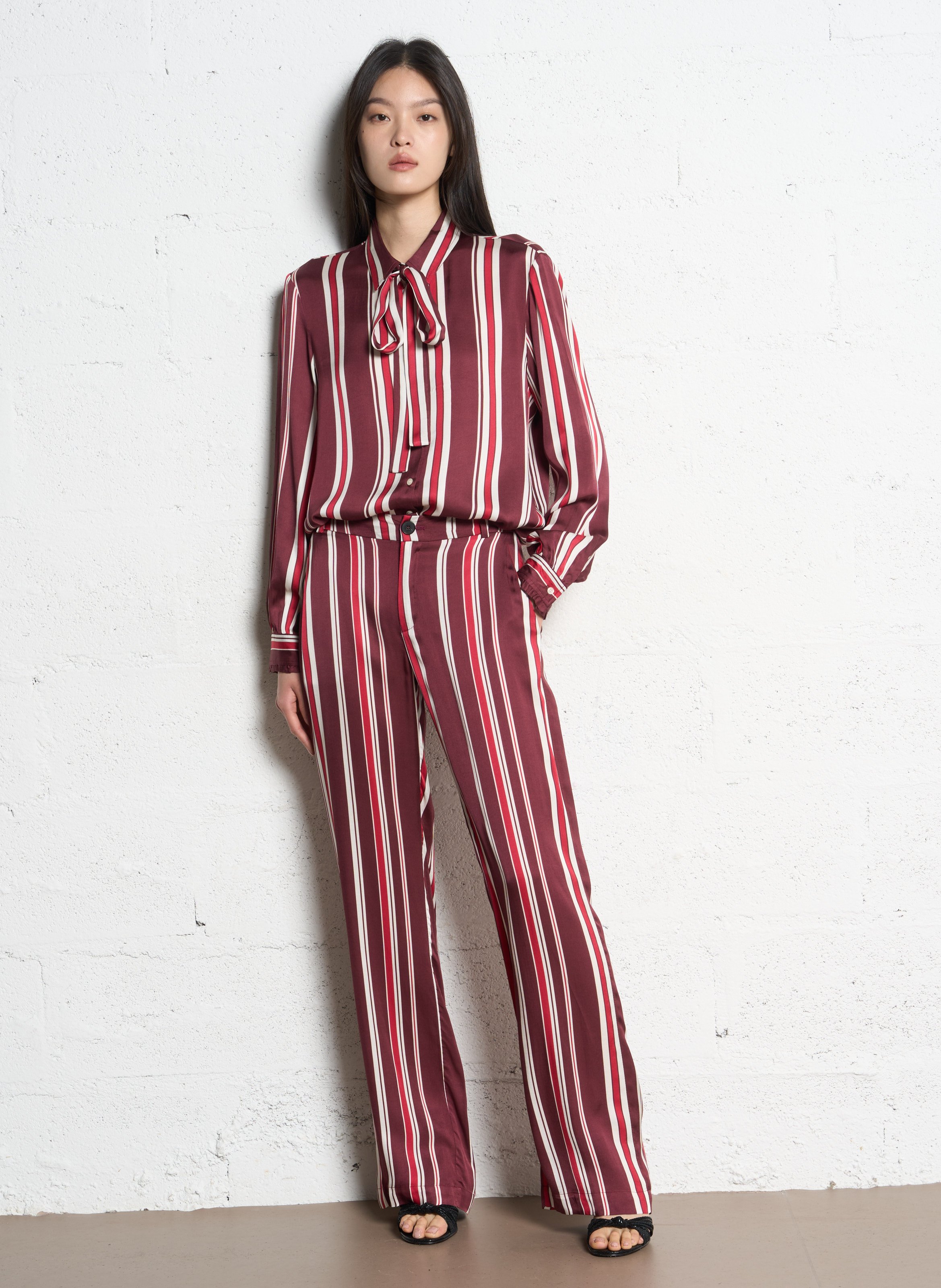 Low-cut loose-fit dress IKKS Pink