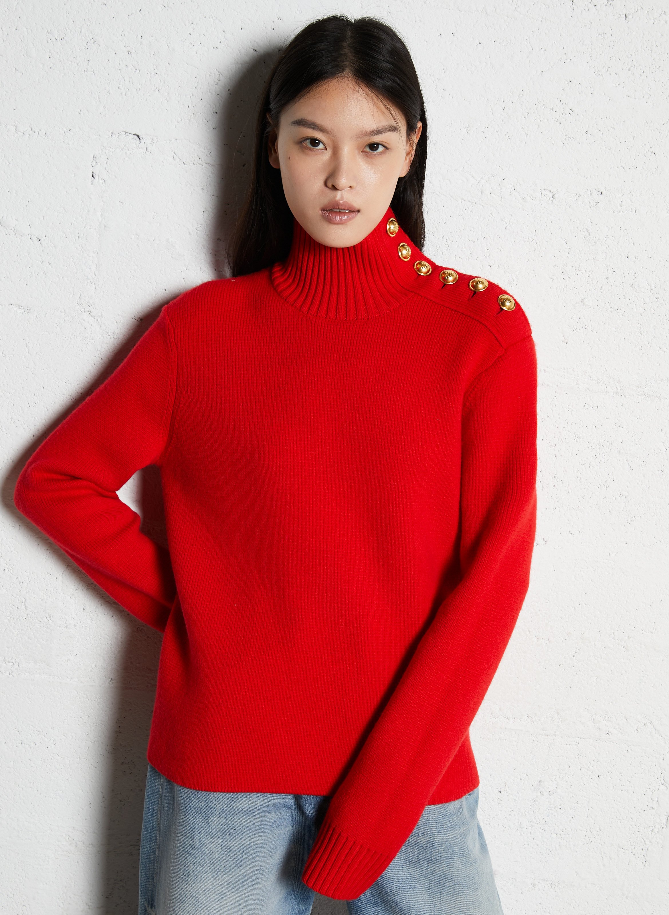 Gerade geschnittener Wollpullover LAURENCE BRAS