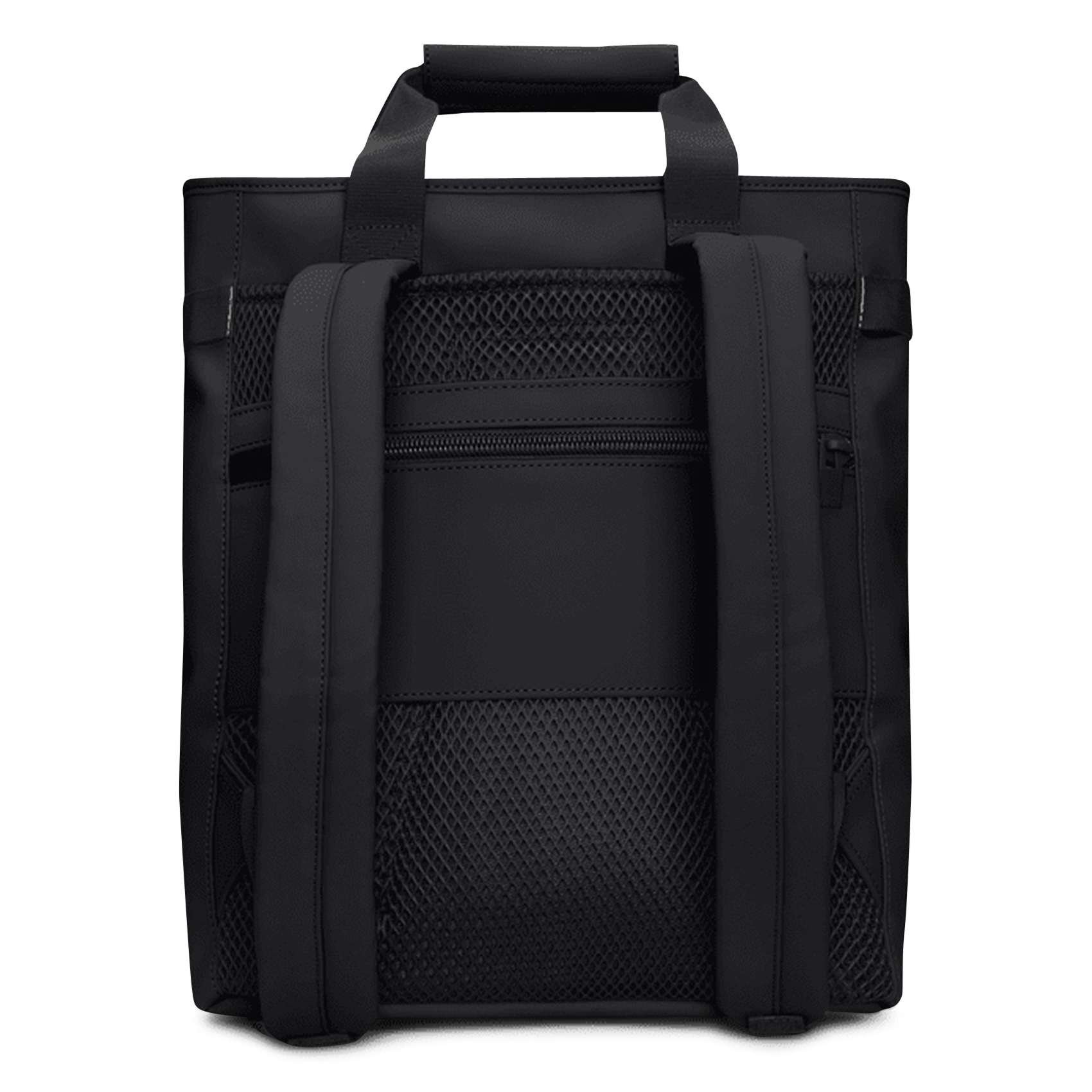 Waterproof 2-in-1 backpack RAINS Black